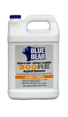 Bean-e-doo Asphalt Cleaner 1 Gallon - Heavy-Duty Road Tar & Grease Remover for Driveways, Parking Lots & Garage Floors