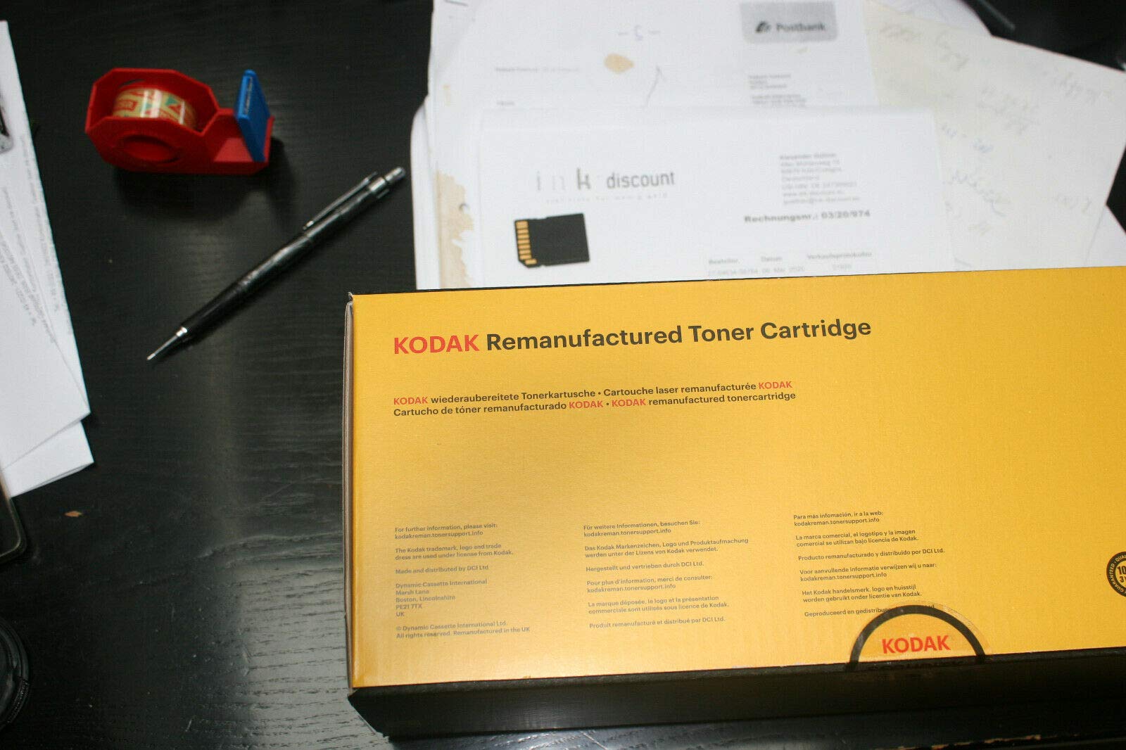 Kodak Compatible Black Toner for HP LJP2055 - CE505X/05X/3480B002/3480B001/719H Replacement - High Yield 6500 Pages - Perfect for Office Printing & Document Production