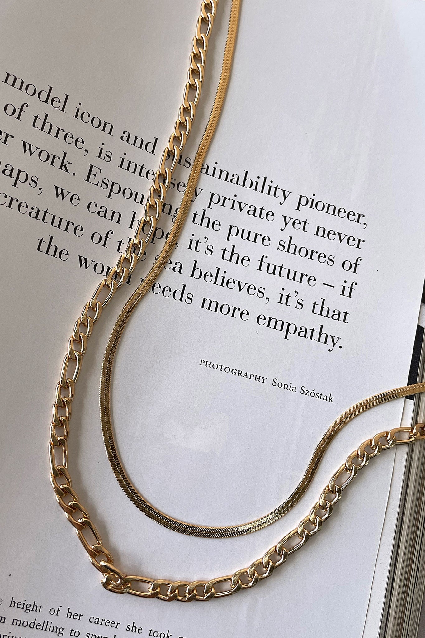 Stylish Izy Layered Necklace 2 Pack in Gold - Perfect for Everyday Wear & Special Occasions