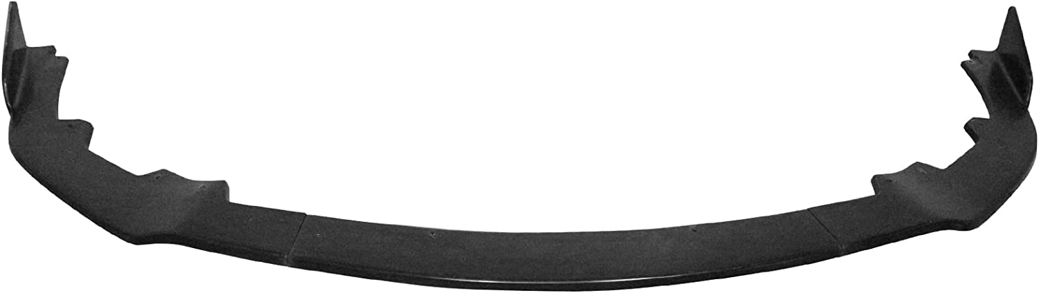 2019-2022 Toyota Corolla Hatchback Front Bumper Lip Spoiler - TS Style Unpainted Black 3-Piece Set (Not for Sedan) | Aggressive Look & Enhanced Aerodynamics for Street Racing & Car Shows
