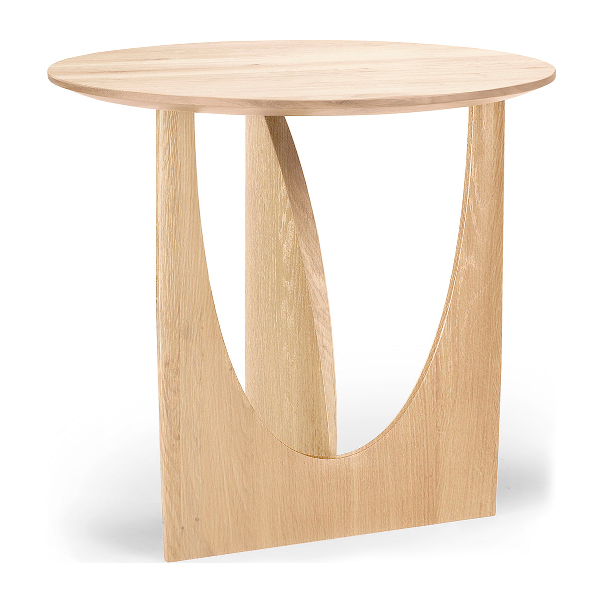 Modern Geometric Side Table - Minimalist Accent Table for Living Room, Bedroom & Office - Stylish End Table with Unique Design for Home Decor