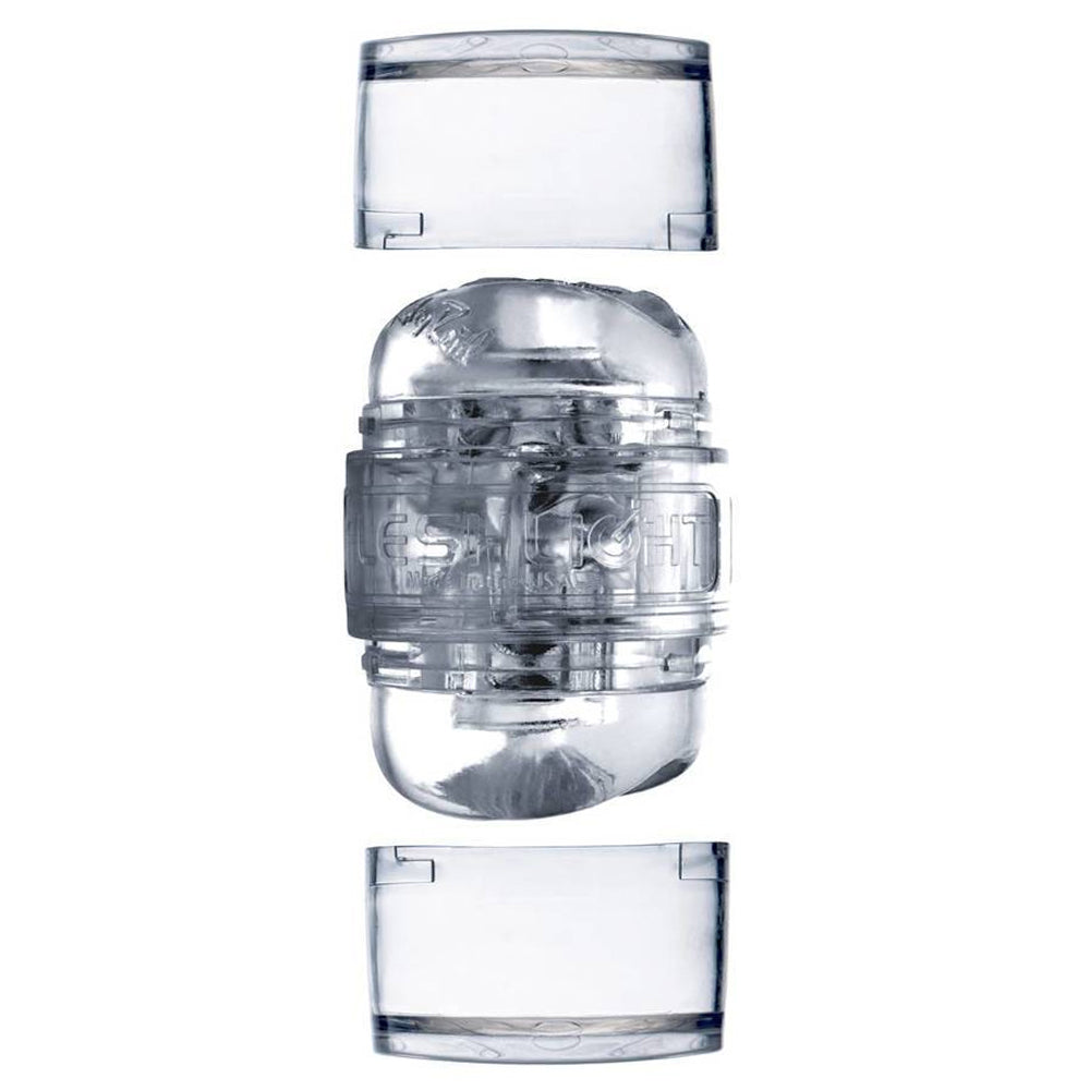 Fleshlight Quickshot Riley Reid Open Ended Male Masturbator - Compact & Discreet Design for Solo Pleasure & Couples Play