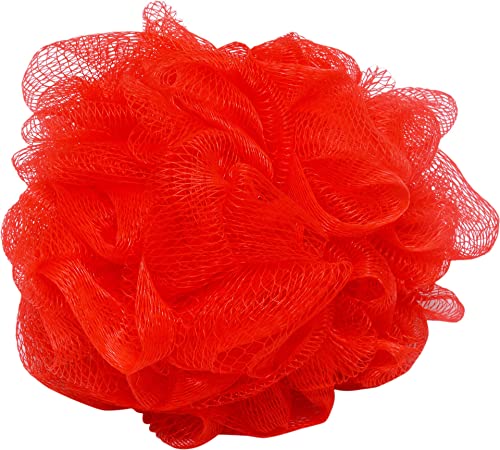 Exfoliating Loofah Sponge for Shower & Bath - Soft & Smooth Back Scrubber for Men & Women | Natural Exfoliation, Skin Renewal | Perfect for Daily Shower Routine & Spa Day at Home (Multicolor, Pack of 1)