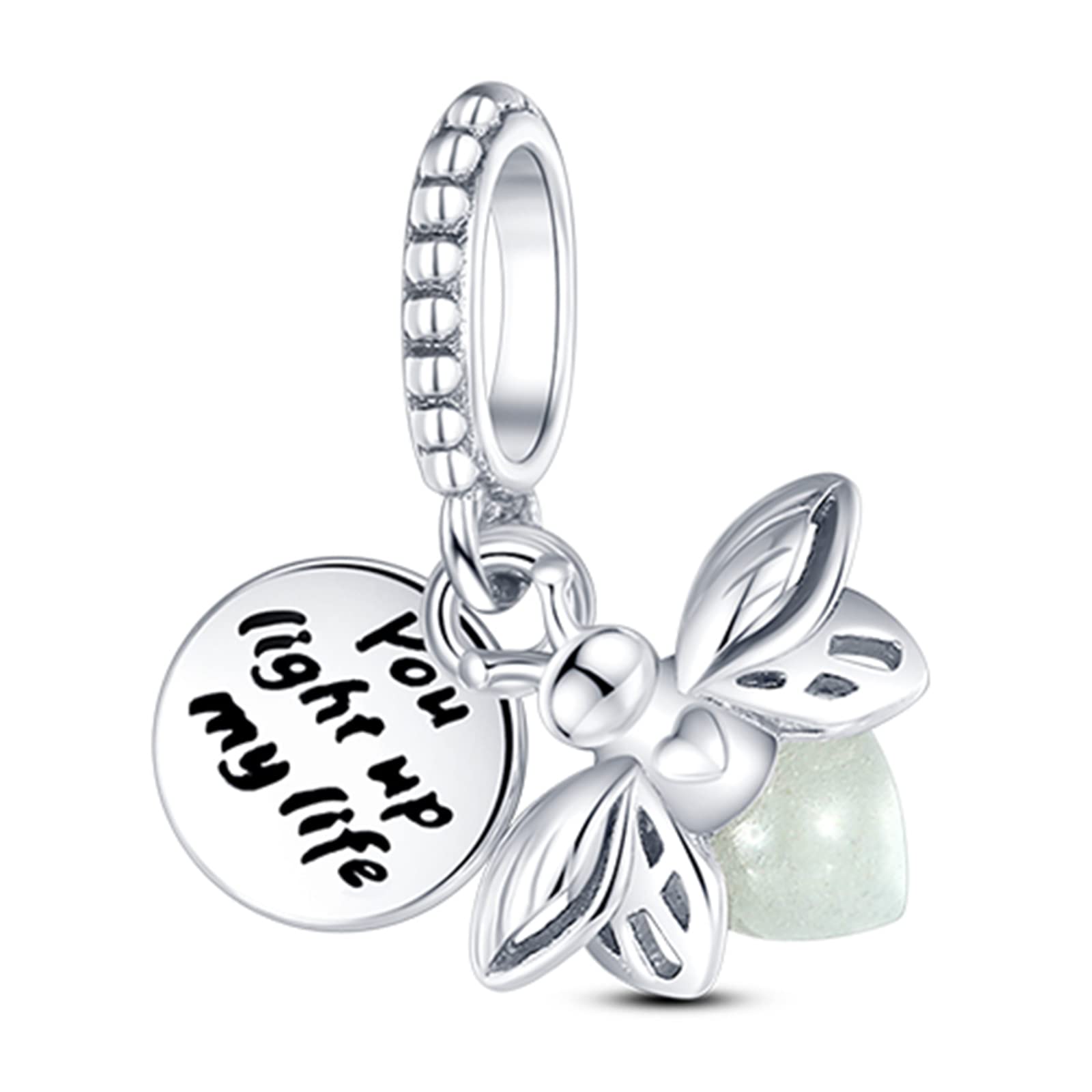 Sterling Silver Charms Beads for Pandora Bracelets - DIY Jewelry Pendants & Necklace Gifts for Women & Girls - Perfect for Birthdays, Anniversaries & Handmade Jewelry Projects