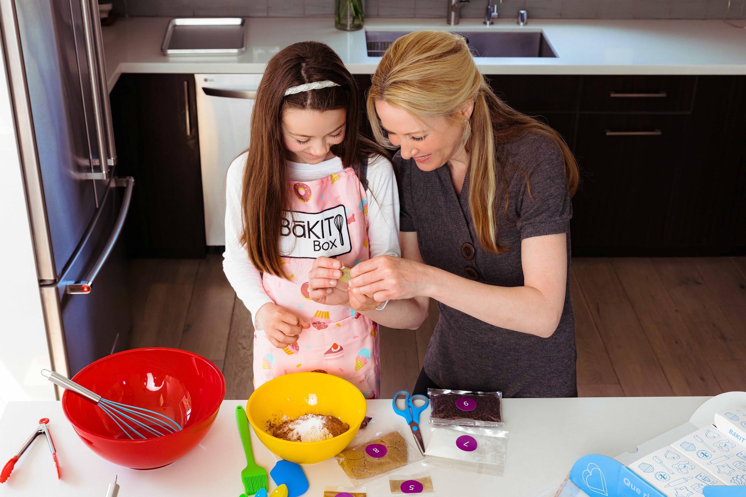 BāKIT Churro Maker Baking Kit for Kids - Mexican Cookie & Snack Making Set with Cultural Learning Activities - Fun Food Gift for Birthdays & Family Baking Nights