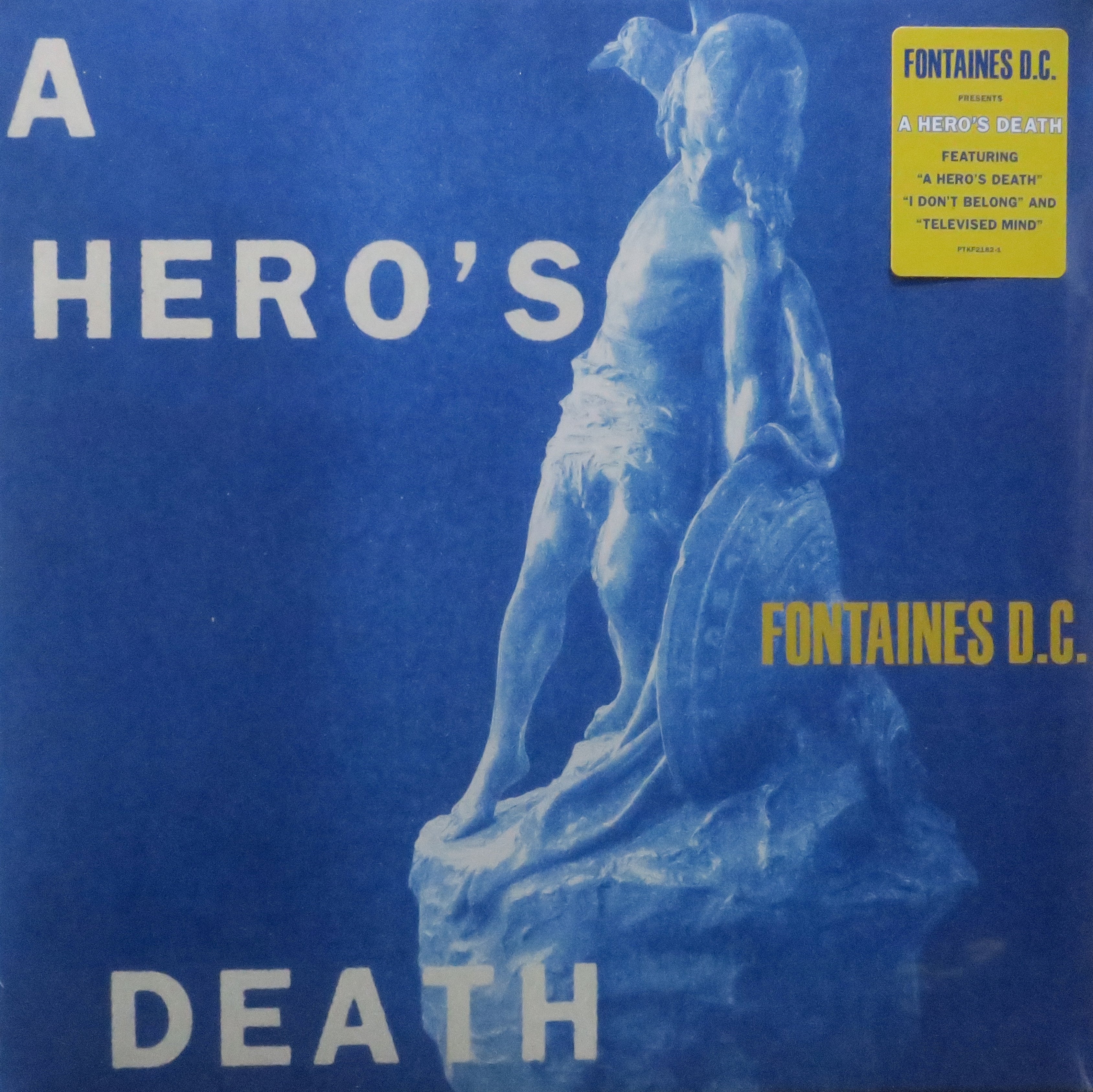 FONTAINES D.C. 'A Hero's Death' Vinyl LP Record - Limited Edition Alternative Rock Music for Home Listening & Vinyl Collectors