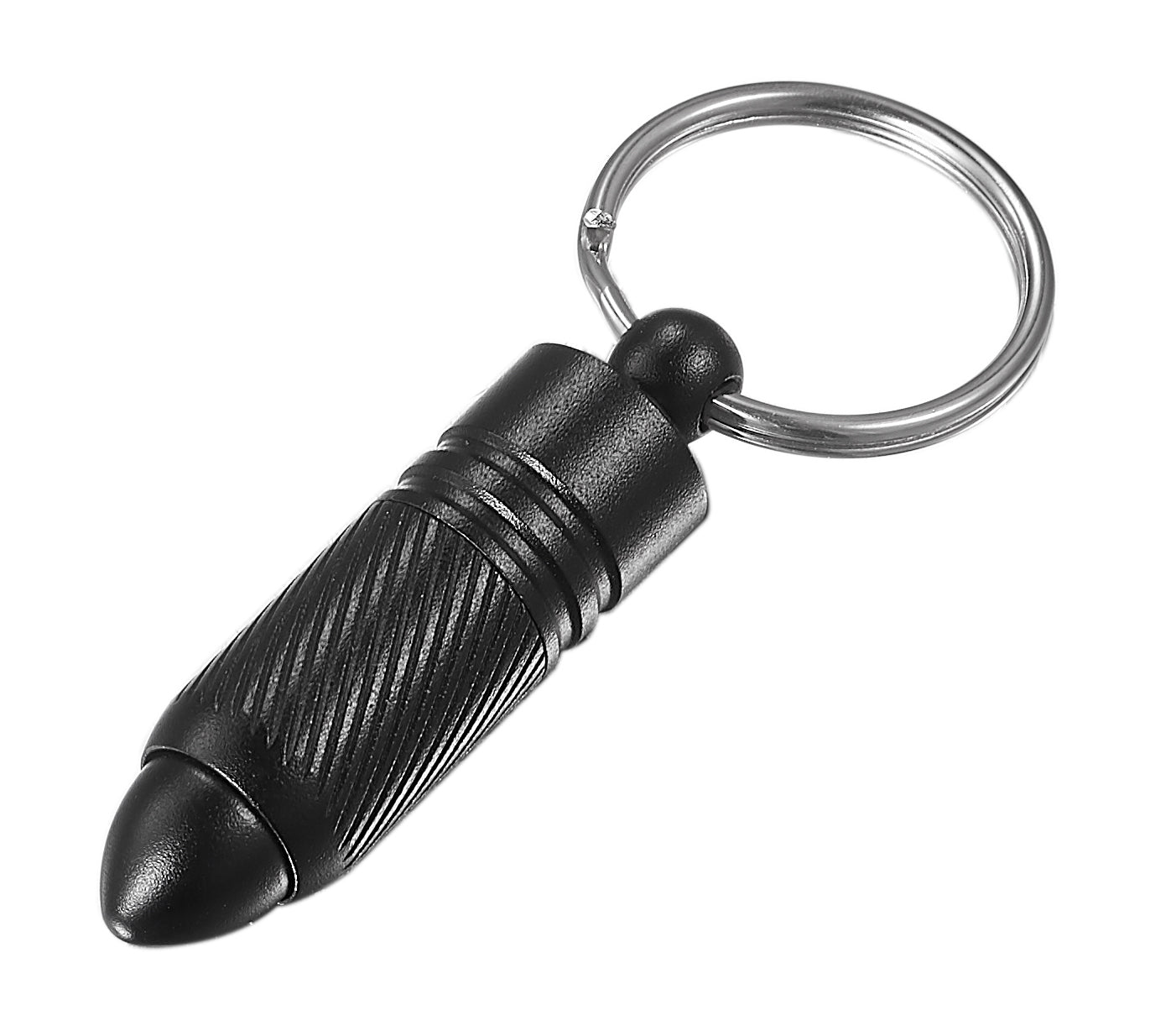 Visol Huron Keyring Cigar Punch - Matte Black Stainless Steel Cutter | Perfect for Outdoor, Travel & Gifts for Cigar Lovers