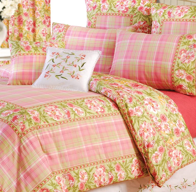 C&F Home Primavera King Duvet Cover Set - Soft Pink Luxury Bedding for King Size Beds - Perfect for Master Bedrooms, Guest Rooms & Cozy Home Decor