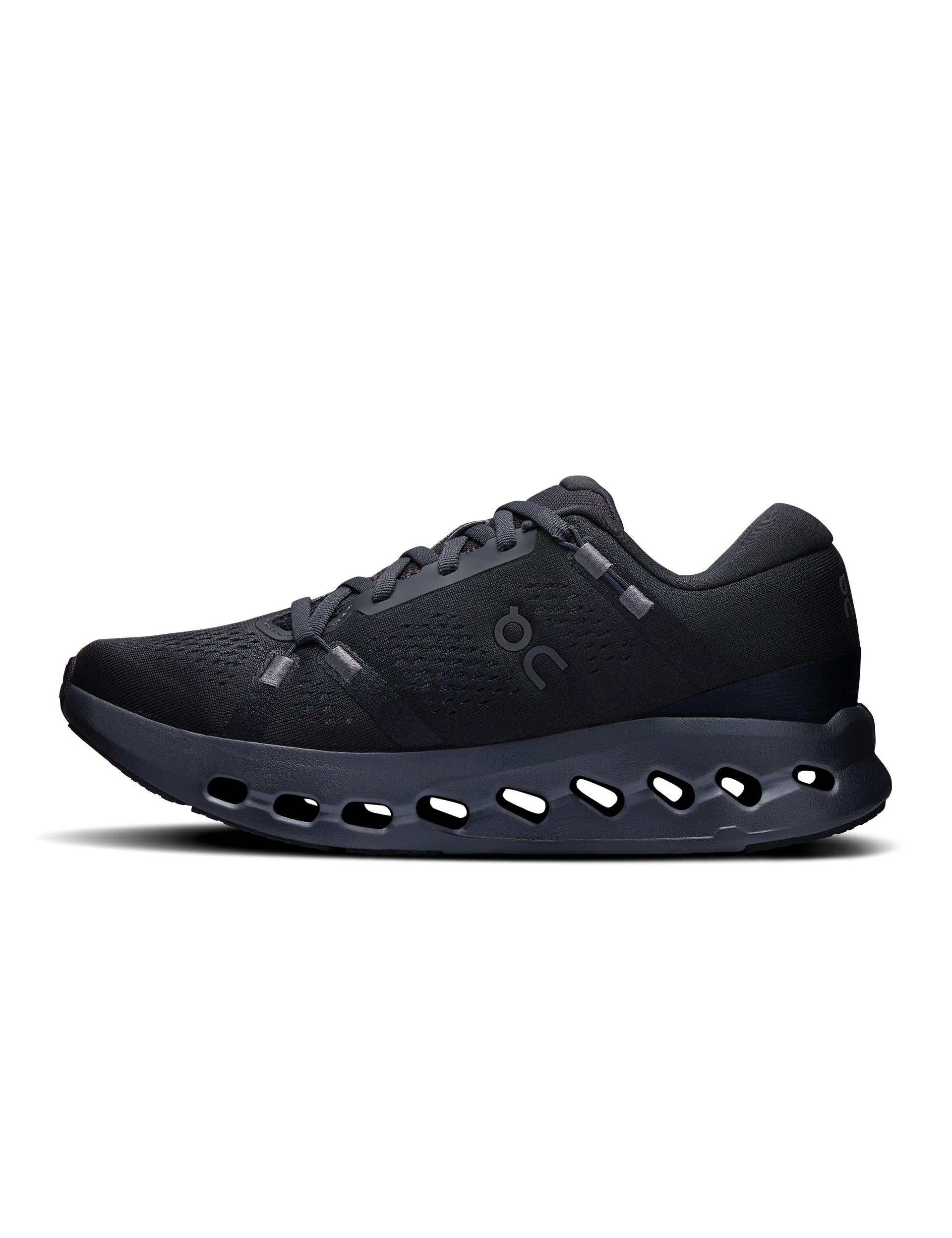 Women's On Running Cloudsurfer 2 Black Sneakers - Lightweight & Cushioned for Running, Walking & Gym Workouts - Style 3WF10101043