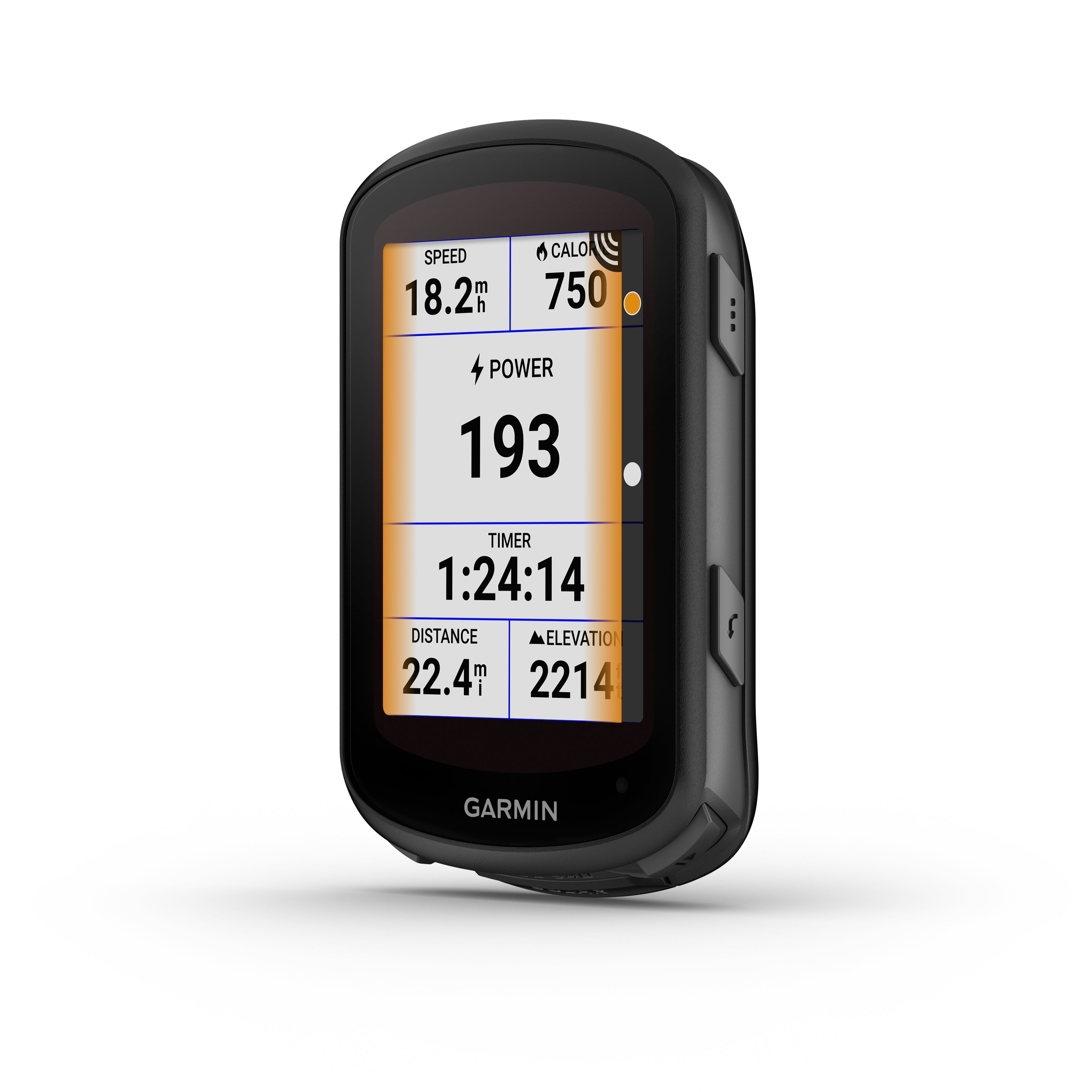 Garmin Edge 540 Solar GPS Bike Computer with Solar Charging - Advanced Cycling Performance Tracker for Road & Mountain Biking - Perfect for Training, Racing & Outdoor Adventures