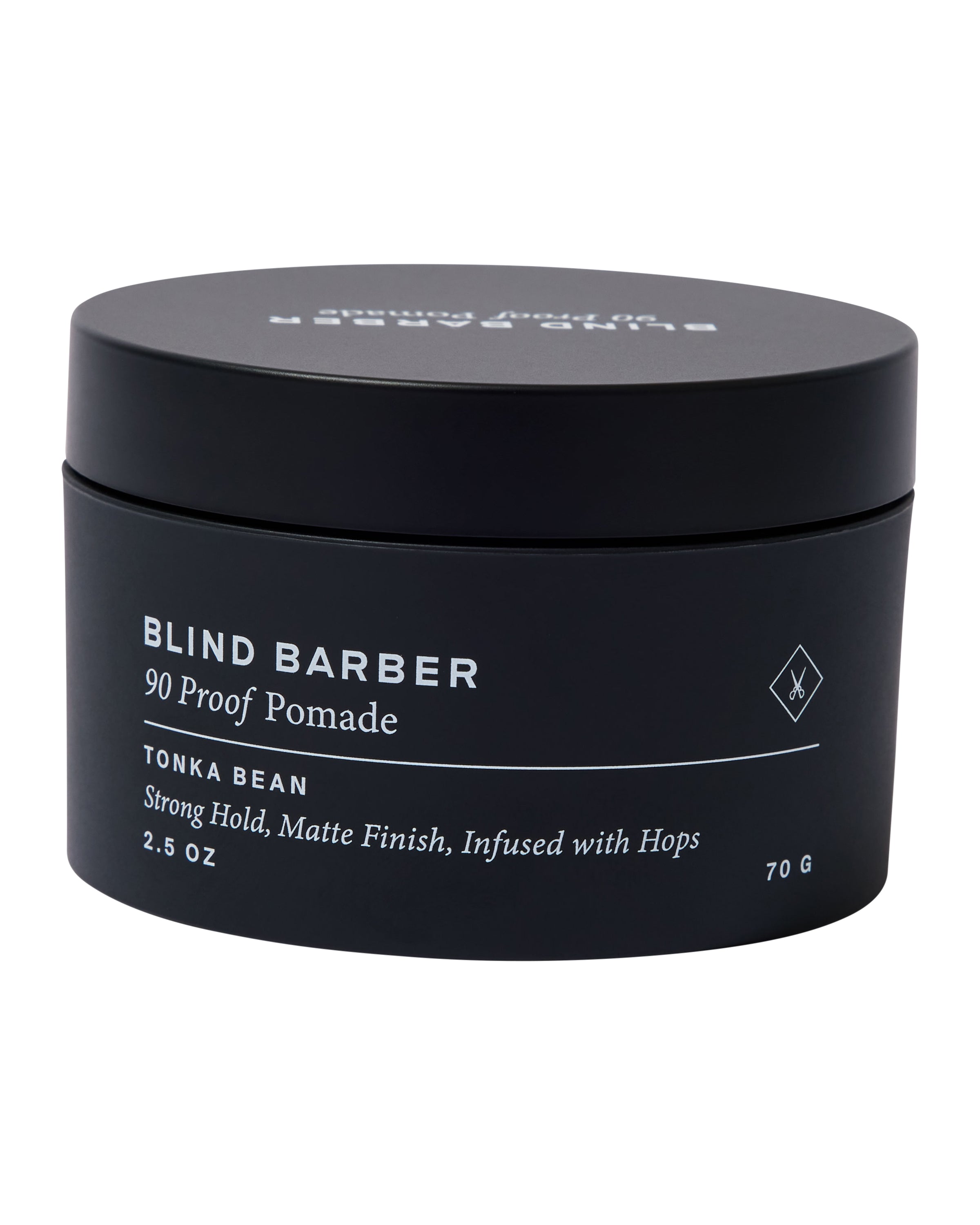 90 Proof Pomade - Strong Hold Hair Styling Wax for Men - Perfect for Slick Back, Pompadour & Classic Hairstyles - Salon Quality Grooming for Everyday & Special Occasions