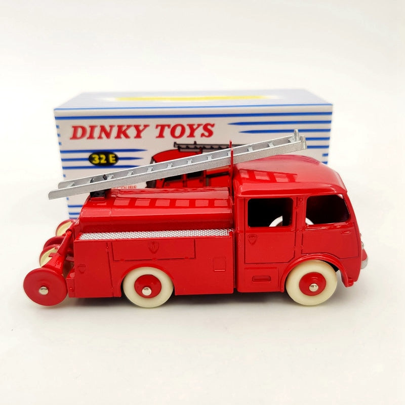 Atlas Dinky Toys 32E Berliet Fire Truck & First Aid Diecast Model Car - Vintage Collectible Vehicle for Adults & Kids - Perfect for Display, Gifts & Toy Car Collections