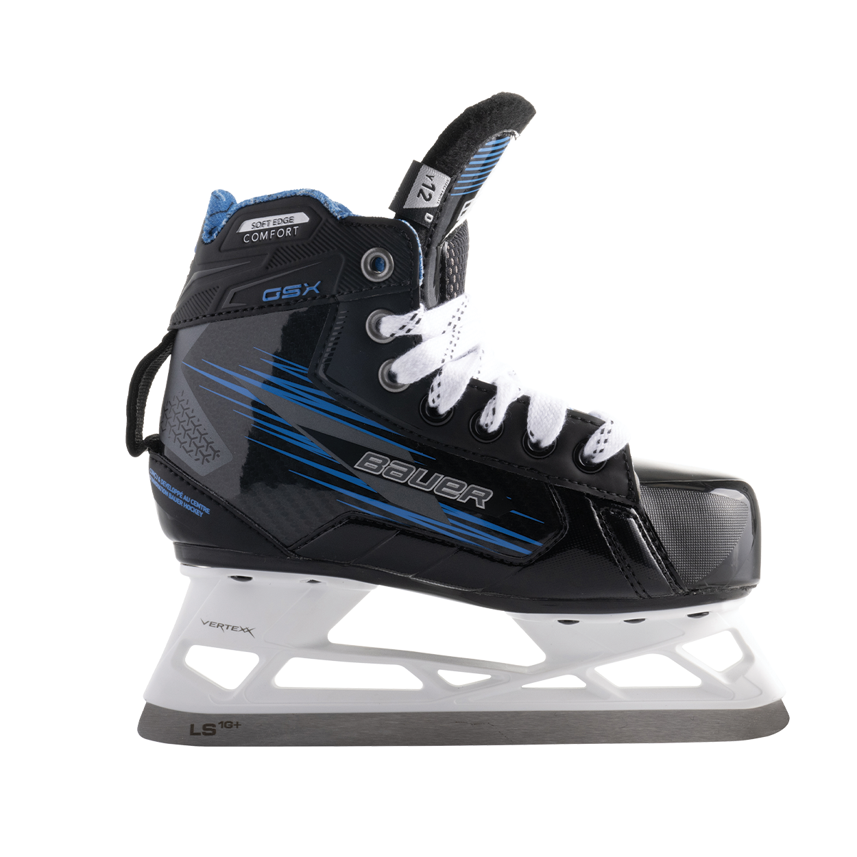 Bauer GSX Youth Hockey Goalie Skates - Lightweight & Durable for Ice Hockey Goalies - Perfect for Youth Ice Hockey Games & Practice
