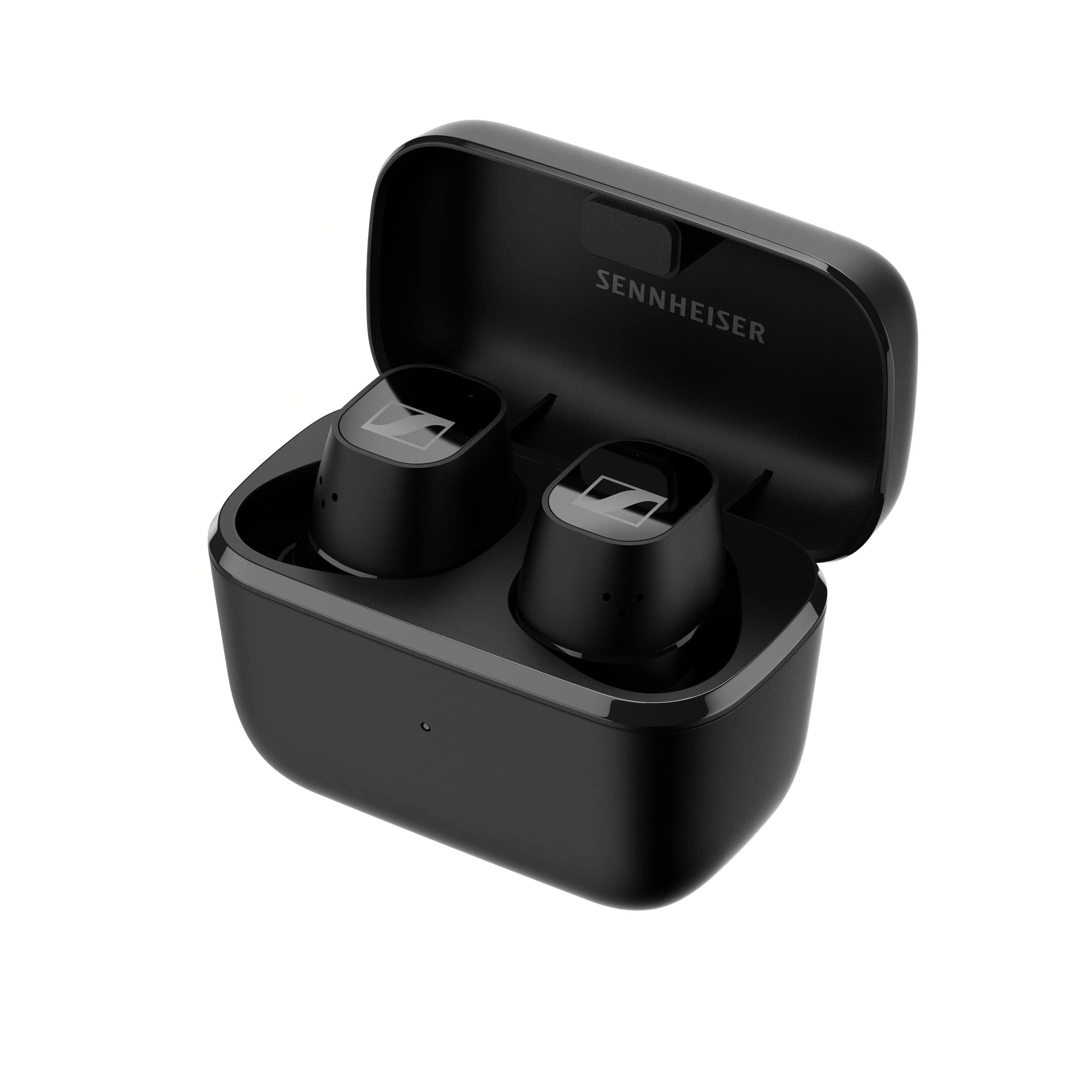 Sennheiser CX Plus True Wireless Earbuds - Noise Cancelling Bluetooth Headphones with High-Quality Sound for Gym, Running & Travel (Black)