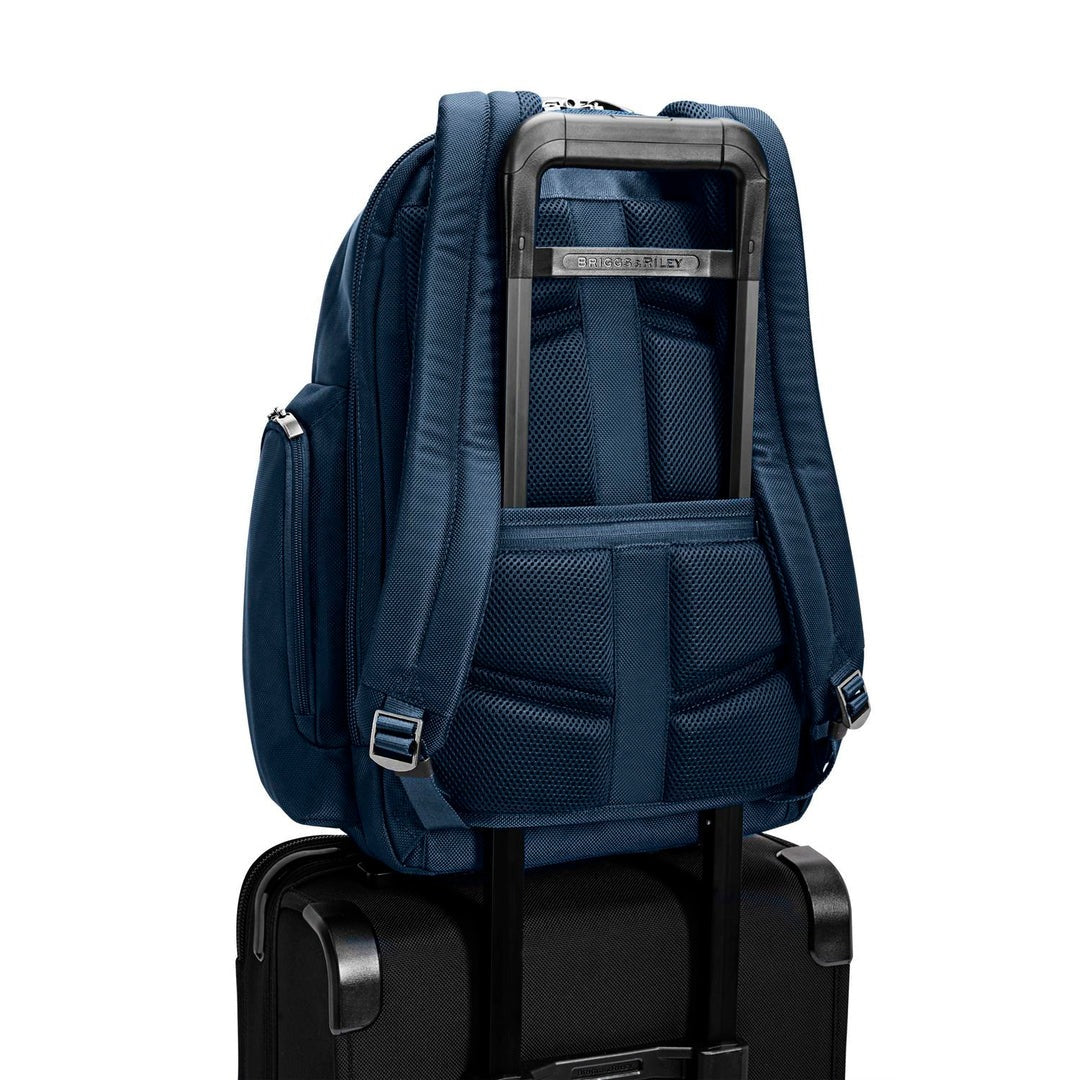 Briggs & Riley @Work Large Cargo Backpack - Durable Laptop Backpack for Business Travel & Commuting - Spacious Work Bag with Multiple Pockets for Professionals