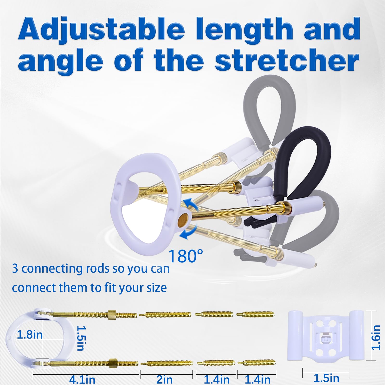 **Penis Extender Stretcher Kit for Men – Adjustable Traction Device for Penis Enlargement & Exercise – Wearable Male Enhancement Training Set – Ideal for Home Use & Couples Play**