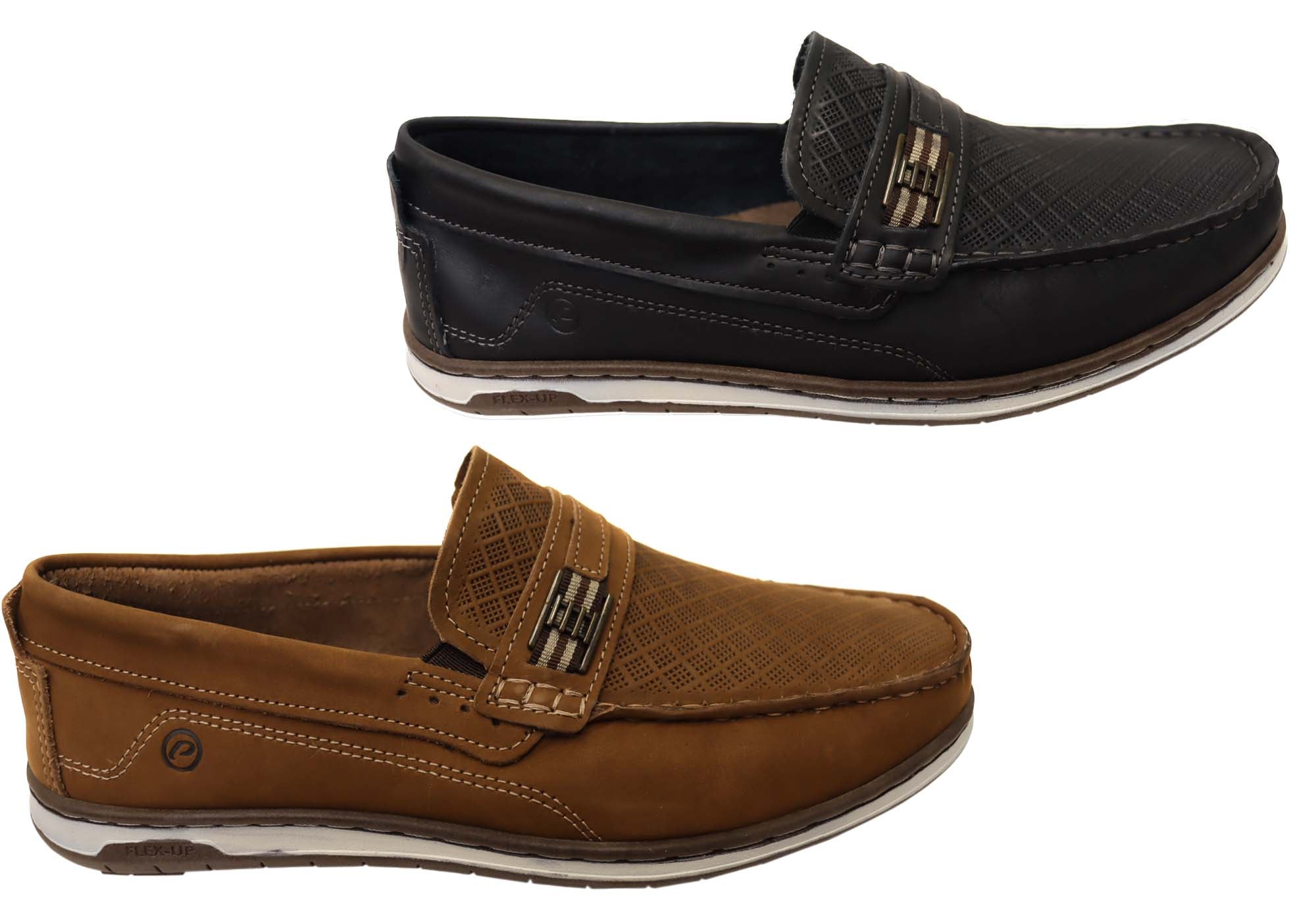 Premium Men's Leather Loafers - Handcrafted in Brazil - Comfortable Slip-On Dress Shoes for Business Casual & Travel - Pegada Monti Collection