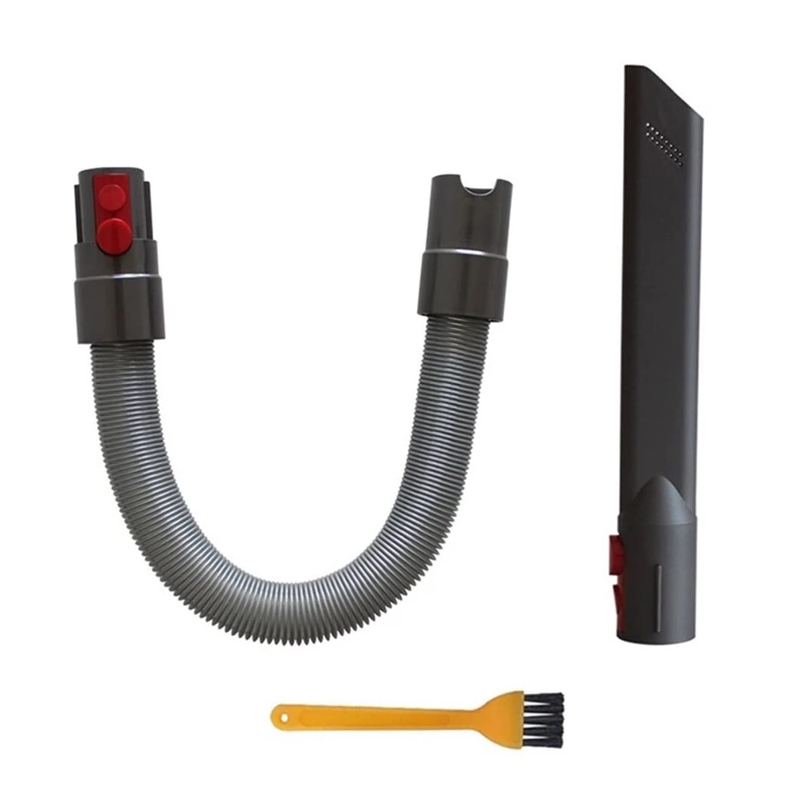 **WENCY Vacuum Cleaner Accessories Kit - Quick Release Crevice Tool, Extension Hose, Screw Tool & Brush Head - Compatible with Dyson V7, V8, V10, V11 - Perfect for Hard Floors, Carpets & Tight Spaces**