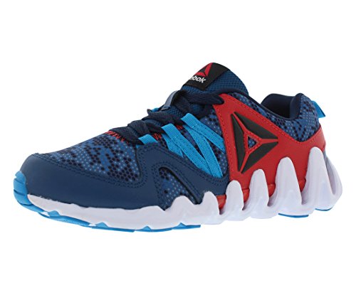 Reebok Zig Big N' Fast Fire GR-K Running Shoes for Men - Lightweight Cushioned Track & Trail Sneakers - Perfect for Sprinting, Jogging, and Gym Workouts