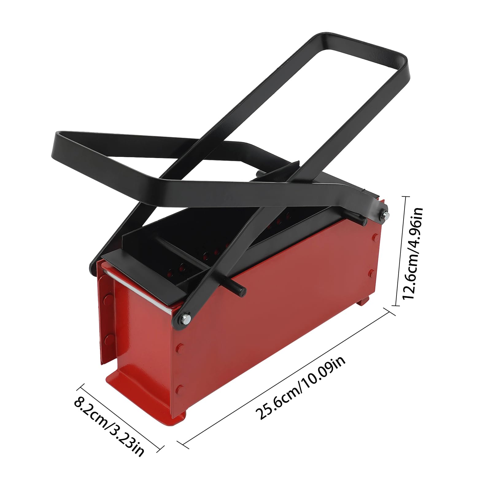 Eco-Friendly Newspaper Briquette Maker | Heavy Duty Steel Paper Log Press for Fireplace & Wood Stove | Waste Paper Brick Maker for Home Heating & Camping | DIY Recycling Tool for Sustainable Living
