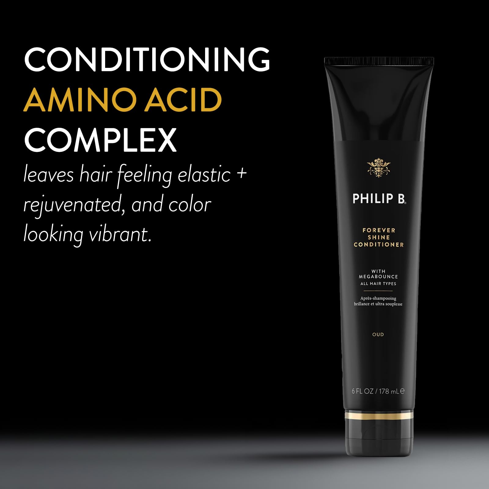 PHILIP B. Forever Shine Collection Full Size Kit - Shine Enhancing Shampoo, Conditioner & Heat Protectant Spray for Smooth, Glossy Hair | Salon-Quality Hair Care for Daily Use & Special Occasions