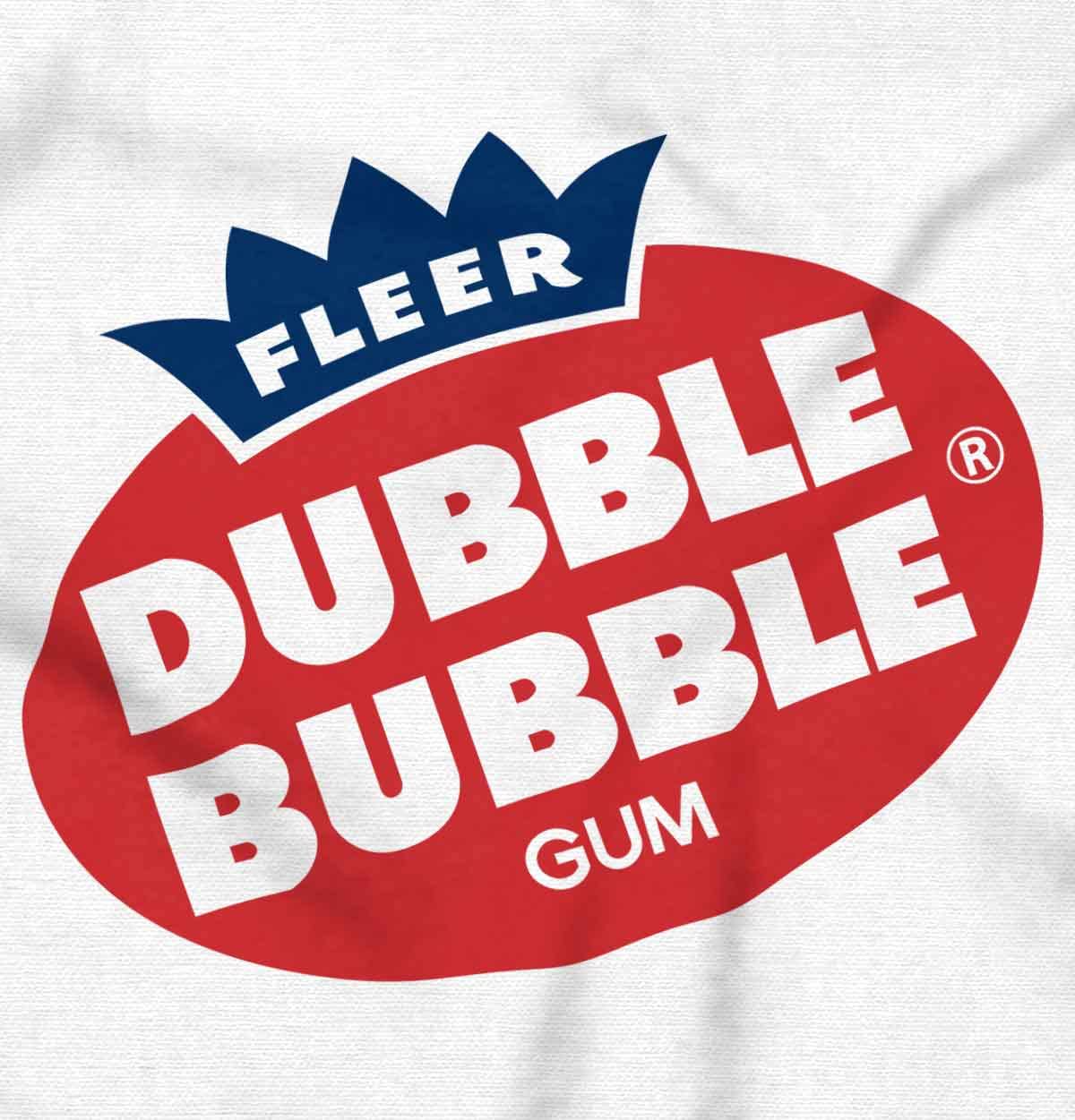 Vintage Retro Dubble Bubble Gum Logo Toddler T-Shirt for Boys & Girls - Fun Bubble Gum Themed Tee for Kids Playdates, Birthday Parties & Casual Wear