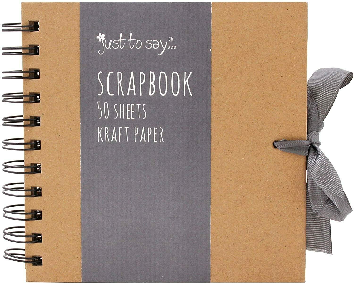 Premium Scratch & Sketch Kraft Paper Scrapbook Set - Small/Medium/Large Square Notebooks with Ribbon Closure (15cm x 15cm - 50 Sheets) - Ideal for DIY Crafts, Journaling, Sketching & Gift Wrapping