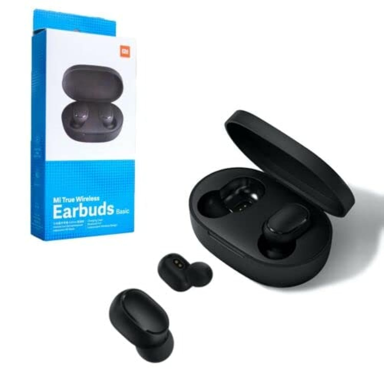 Xiaomi Mi True Wireless Earbuds Basic 2 - Bluetooth 5.0 Wireless Headphones with Microphone, IPX4 Sweatproof, Stereo Sound for Running, Gym, Workout & Daily Use