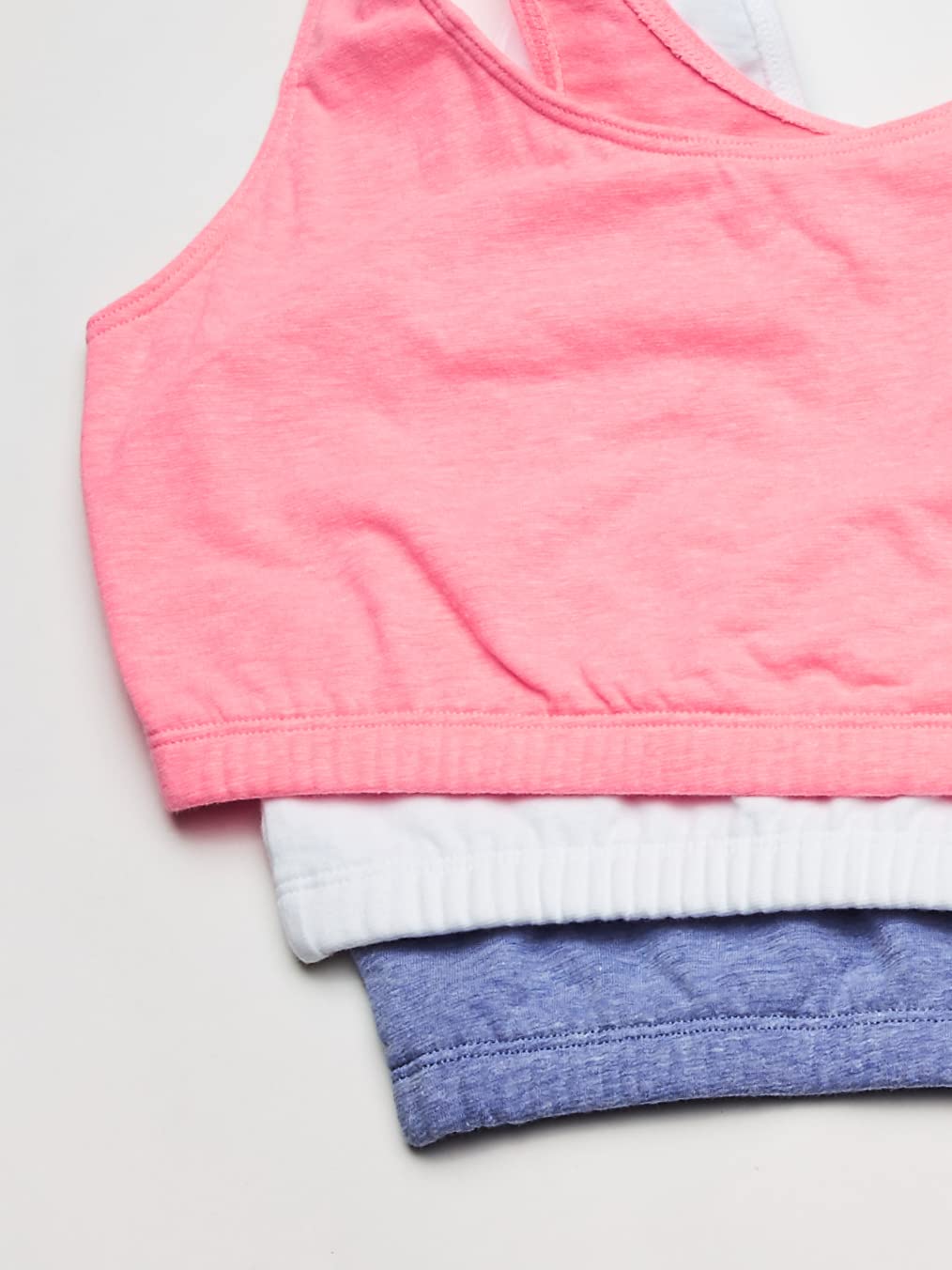 Fruit of the Loom Women's Cotton Tank Bra - Ultra Soft, Breathable & Comfortable for Everyday Wear, Yoga & Lounge