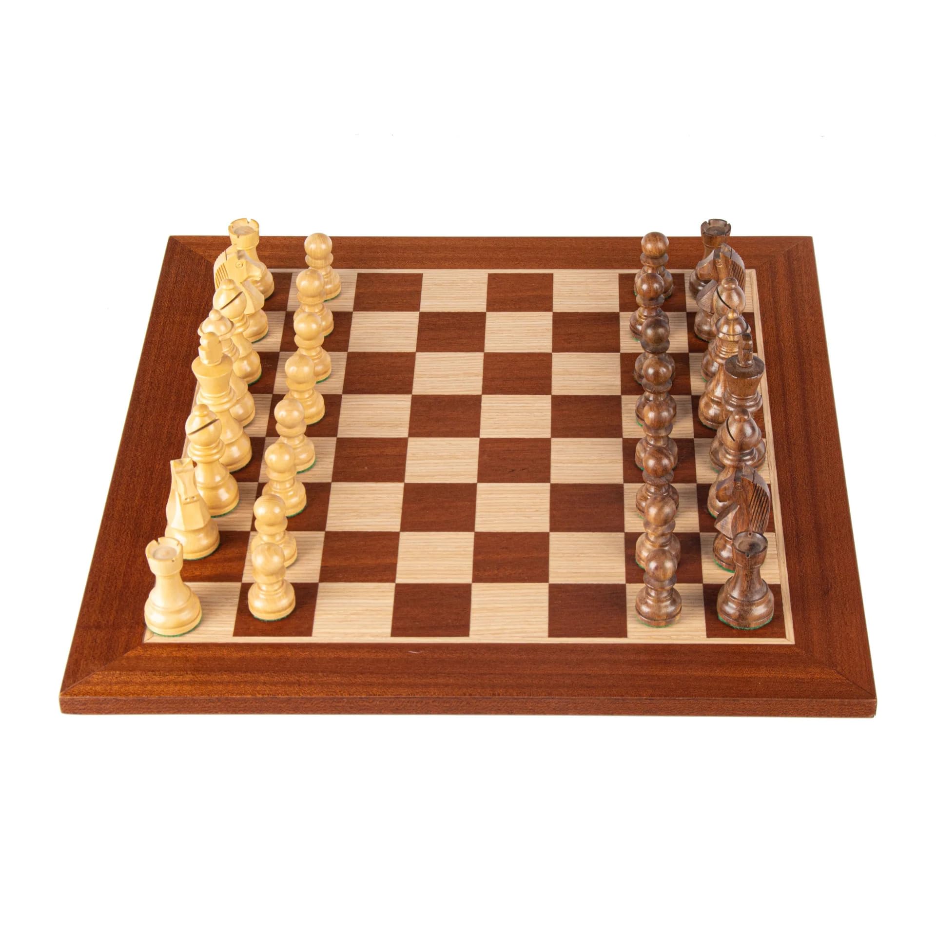 Handcrafted Luxury Chess Sets - Premium Wooden Chess Board & Pieces for Collectors, Gifts & Home Decor | Perfect for Birthday, Business & Holiday Presents | Elegant Game Room & Office Decor (Chicago)