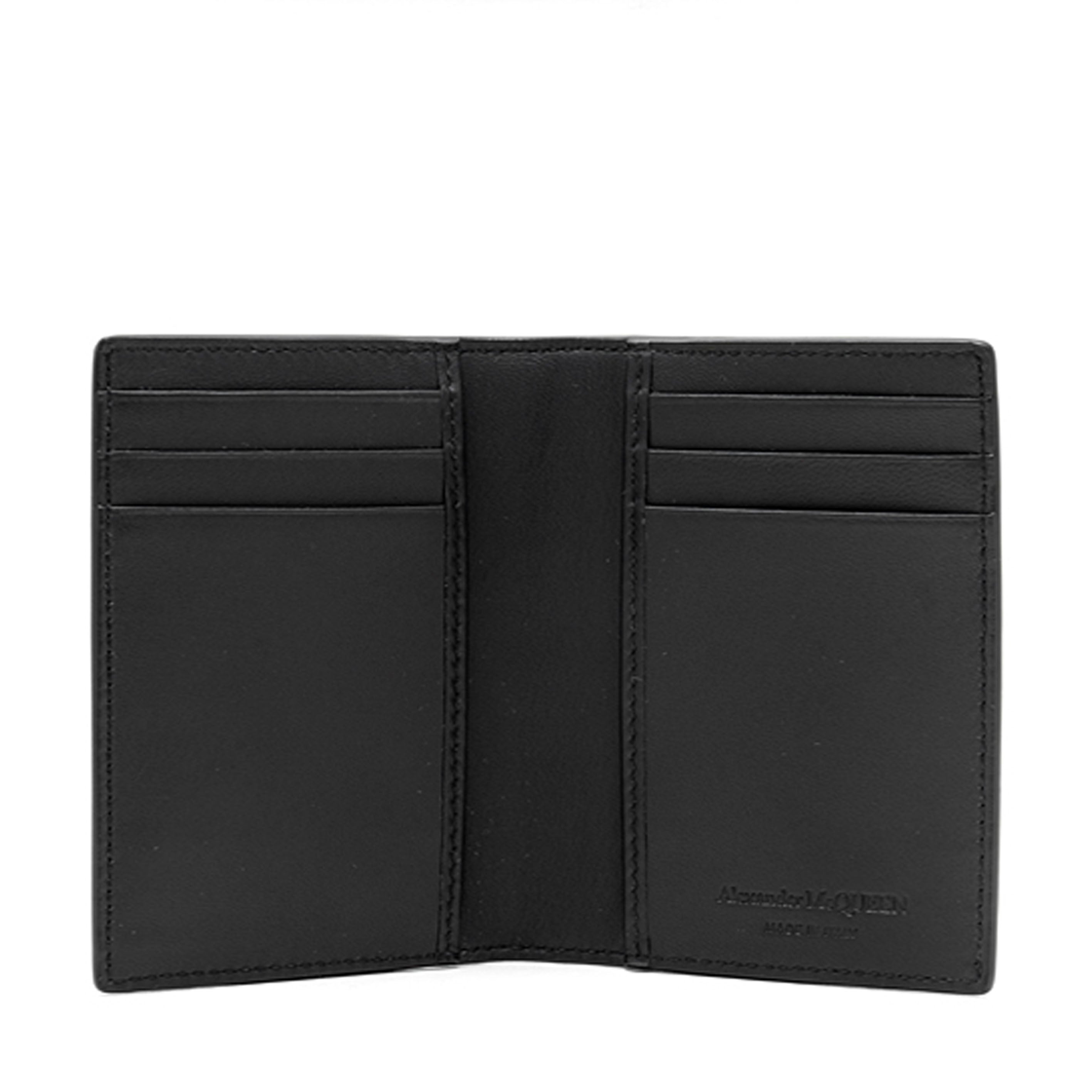 Premium Black Leather Pocket Organizer for Men - Slim Wallet with RFID Protection - Perfect for Travel, Business & Everyday Use