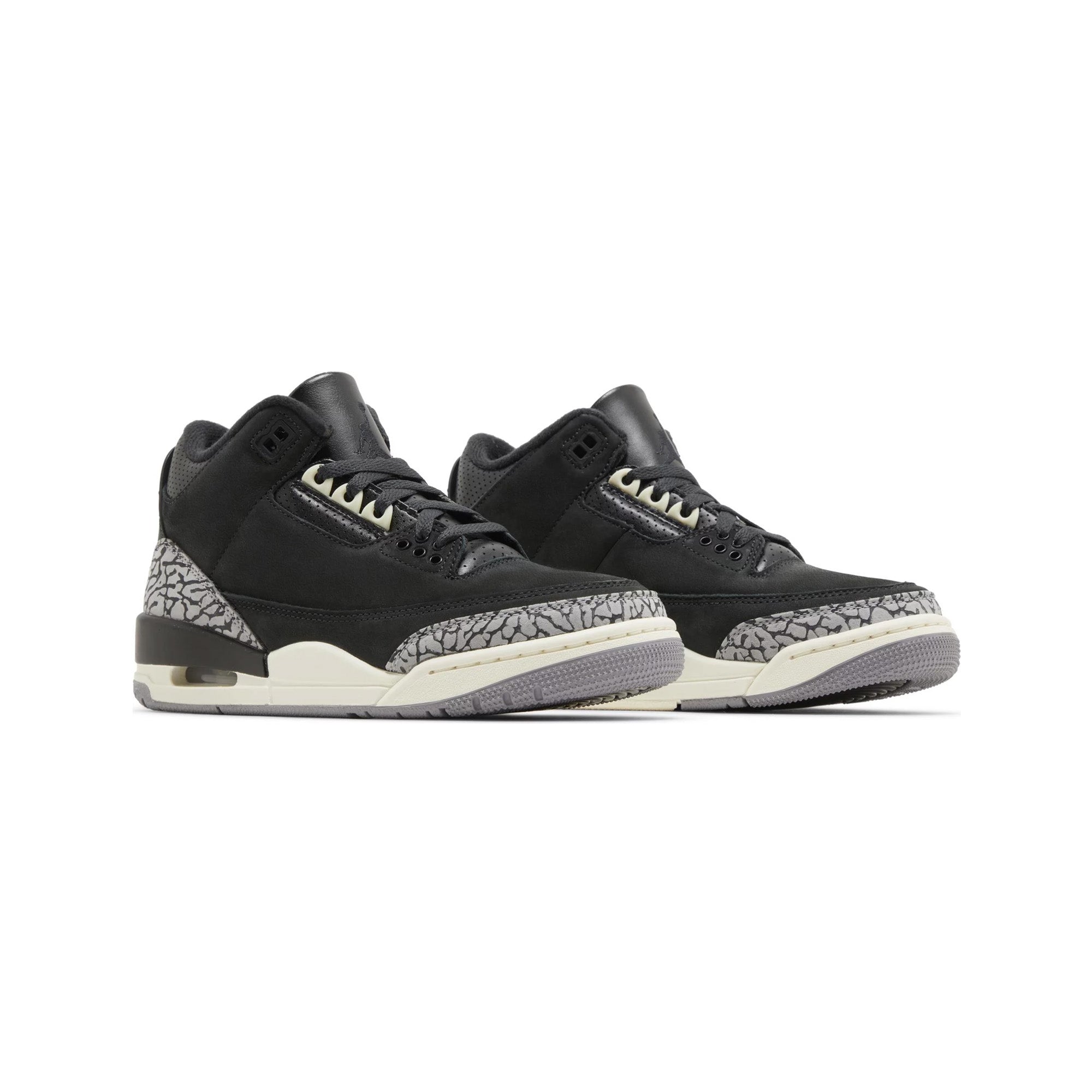 Air Jordan 3 Retro 'Off Noir' Women's Basketball Shoes 2023 - Stylish Sneakers for Casual Wear, Gym & Street Fashion