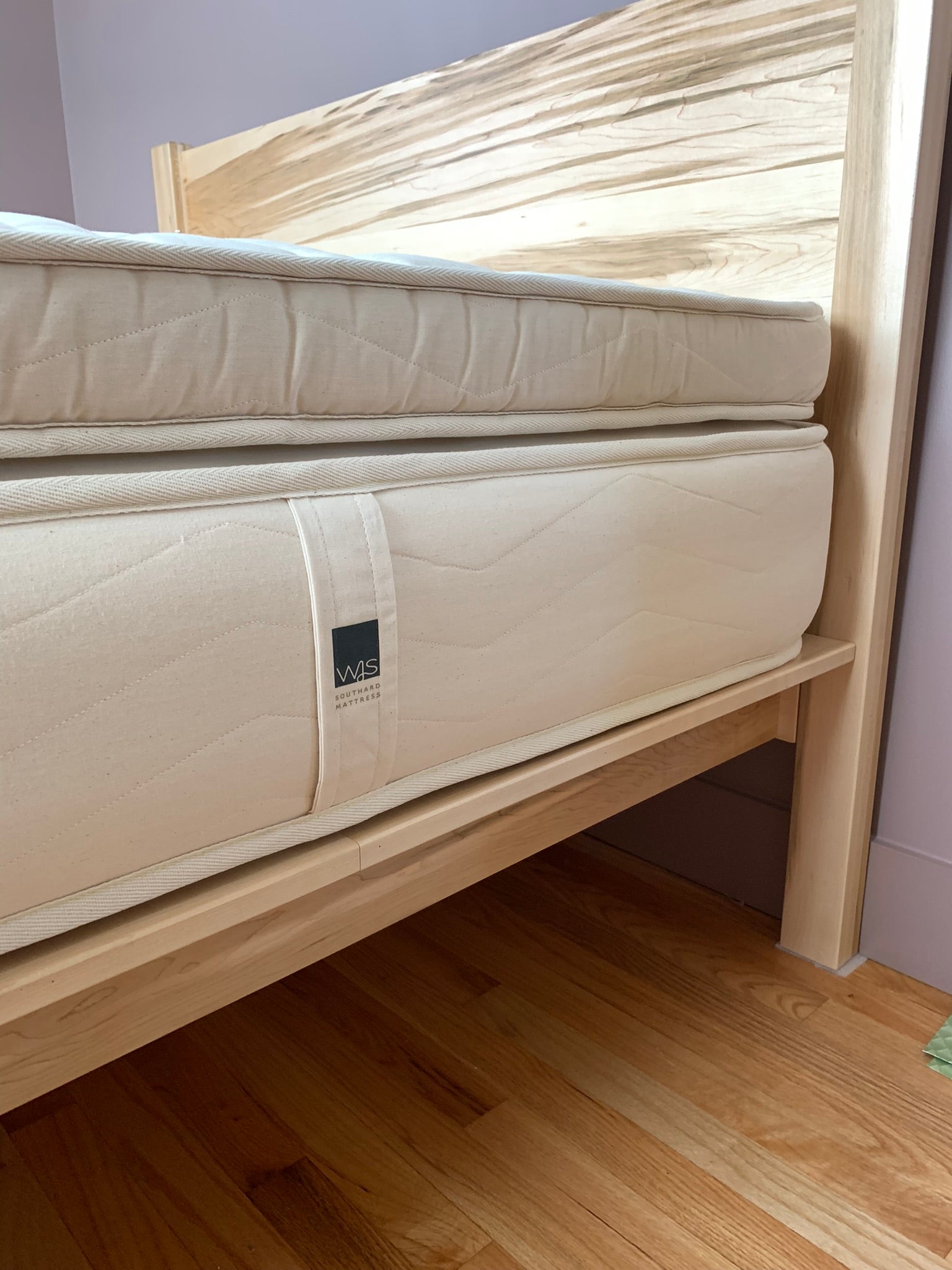 Space-Saving Maine Made Platform Bed - Customizable Design for Small Rooms & Apartments | Perfect for Studio Living, Guest Rooms & Minimalist Bedrooms