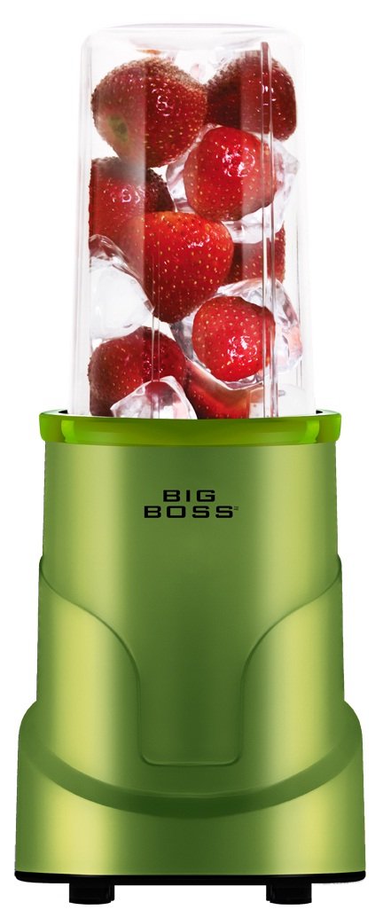 8993 4-Piece Personal Countertop Blender Mixing System - 300-Watt High-Speed Green Blender for Smoothies, Shakes & Meal Prep - Perfect for Kitchen, Office & Small Spaces