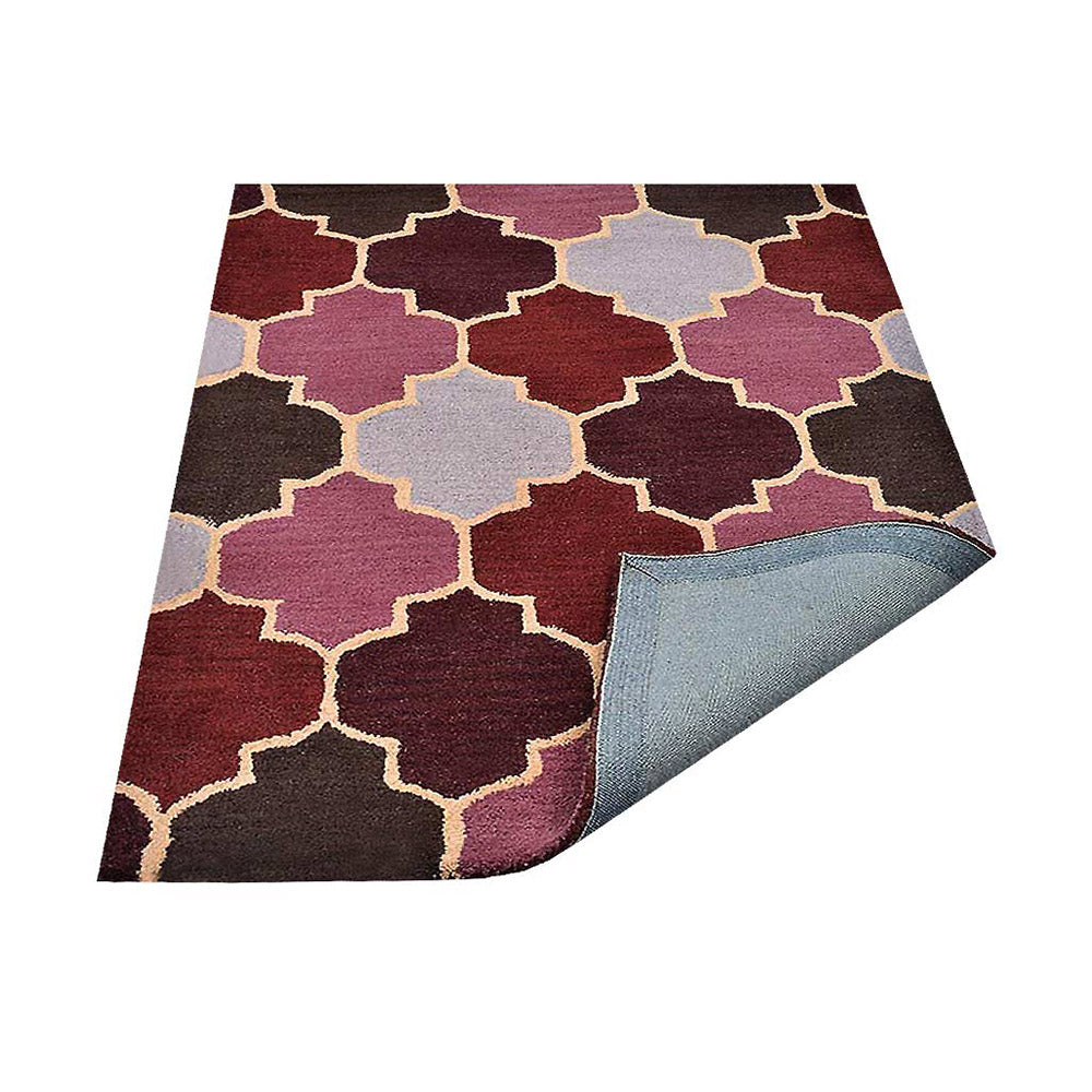 Prismatix Hand Tufted Area Rug - Soft Modern Boho Rug for Living Room, Bedroom, Nursery | Non-Slip Durable Home Decor