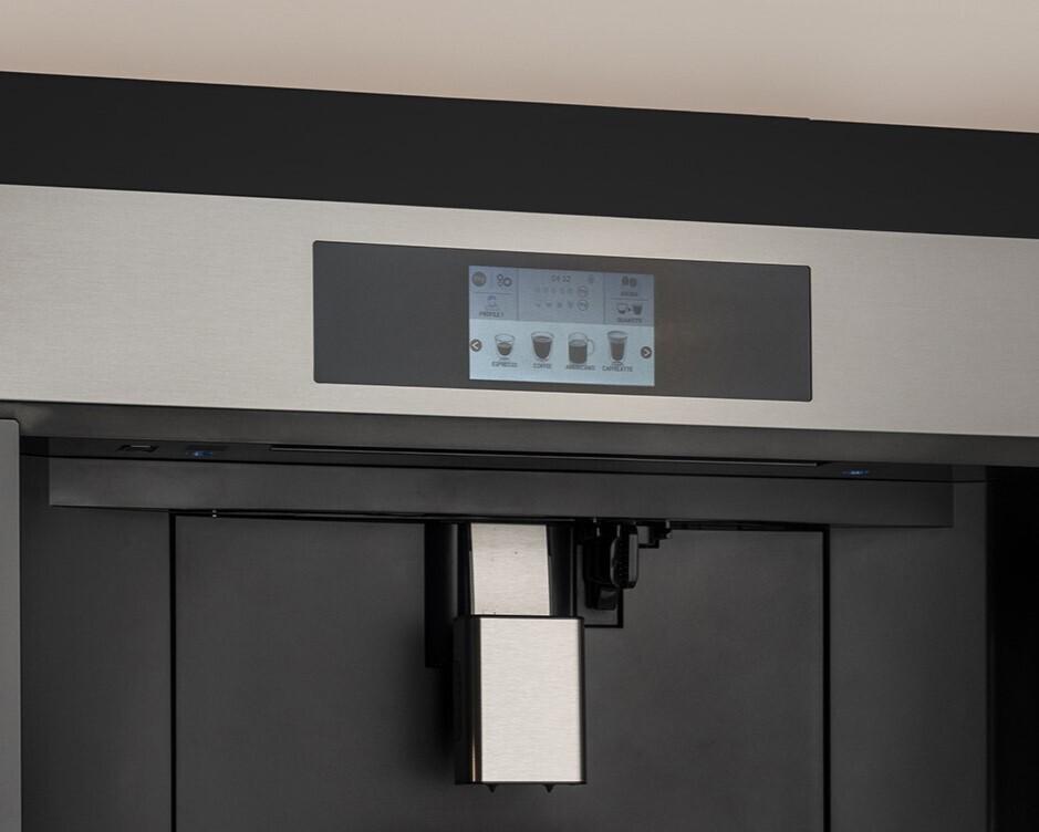 Bertazzoni CM242WTXT Built-In Advanced Coffee Brewing System - Professional Espresso Machine for Home & Cafe Use - Perfect for Coffee Lovers & Baristas