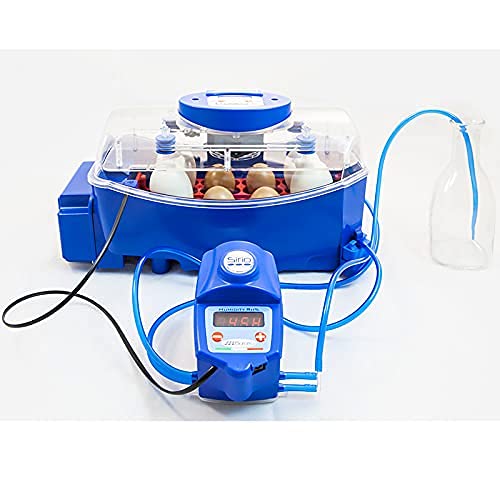 Premier 1 Supplies Borotto Lumia 8 Automatic Egg Incubator with Humidity Pump - Perfect for Poultry Farming, Hatching Chicken Duck Quail Eggs at Home or Farm