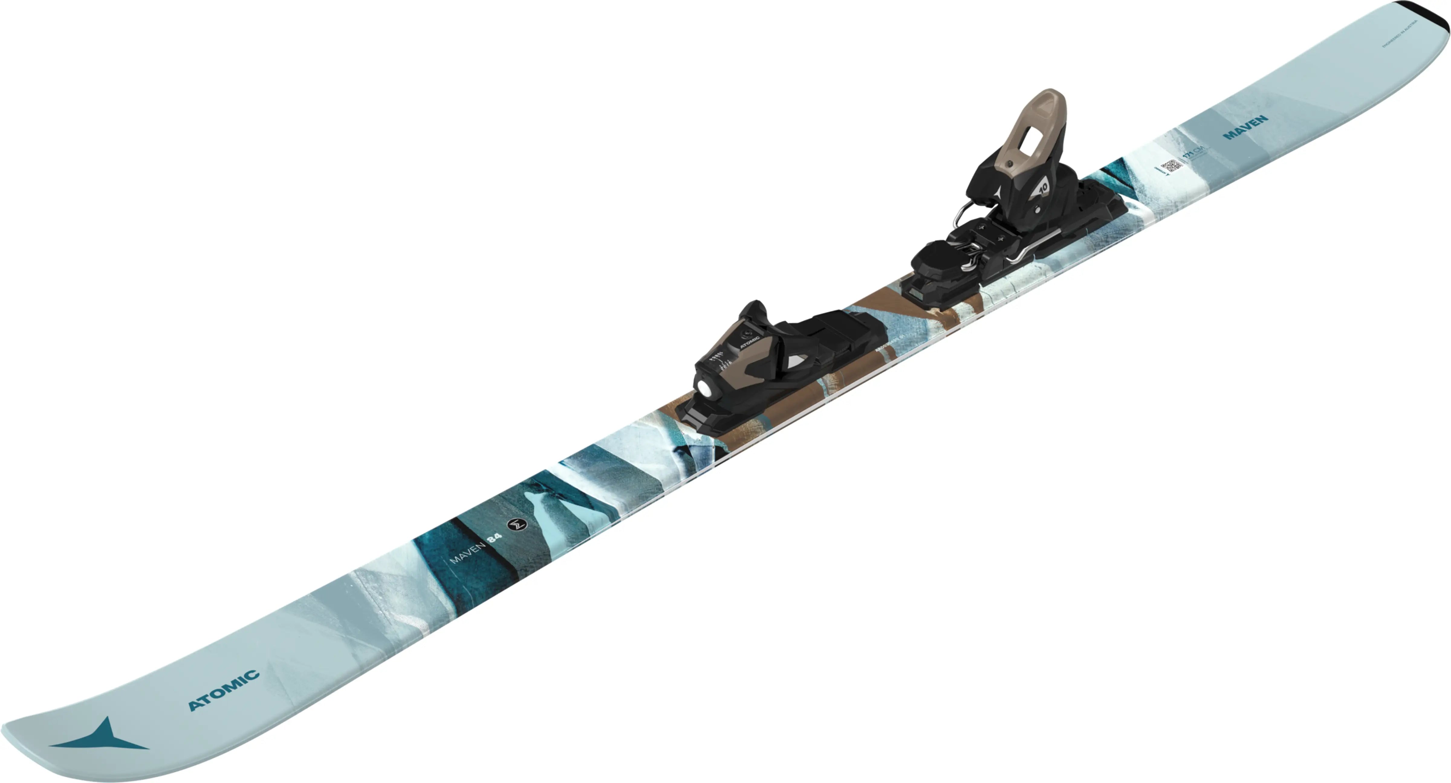 Atomic Women's Maven 84 Skis with M10 GW Bindings 2025 - Perfect for All-Mountain Skiing & Freeride Adventures