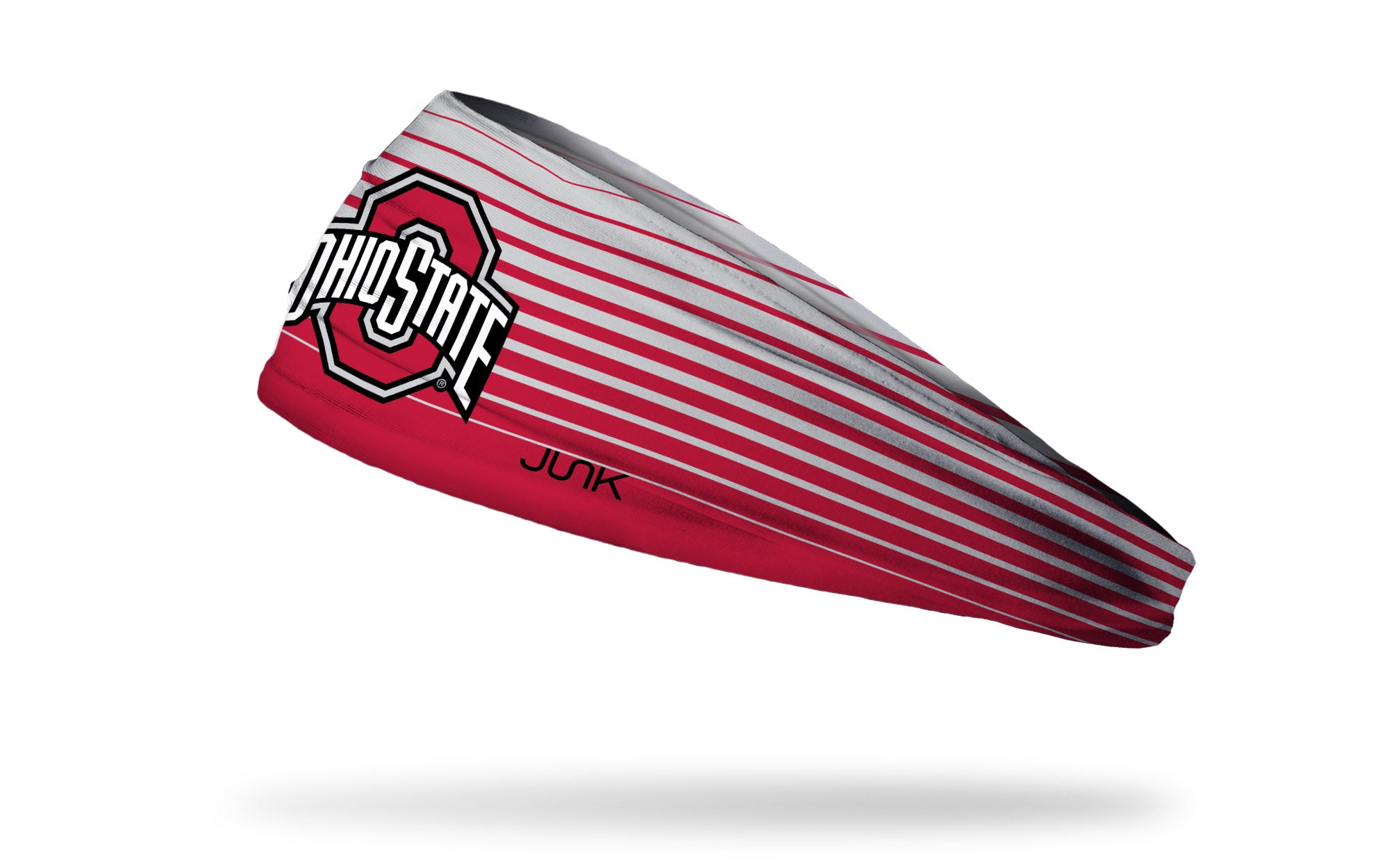 Ohio State Buckeyes Gradient Stripe Big Bang Lite Headband - Adjustable Sports Headband for Running, Basketball, Workouts & Fan Gear