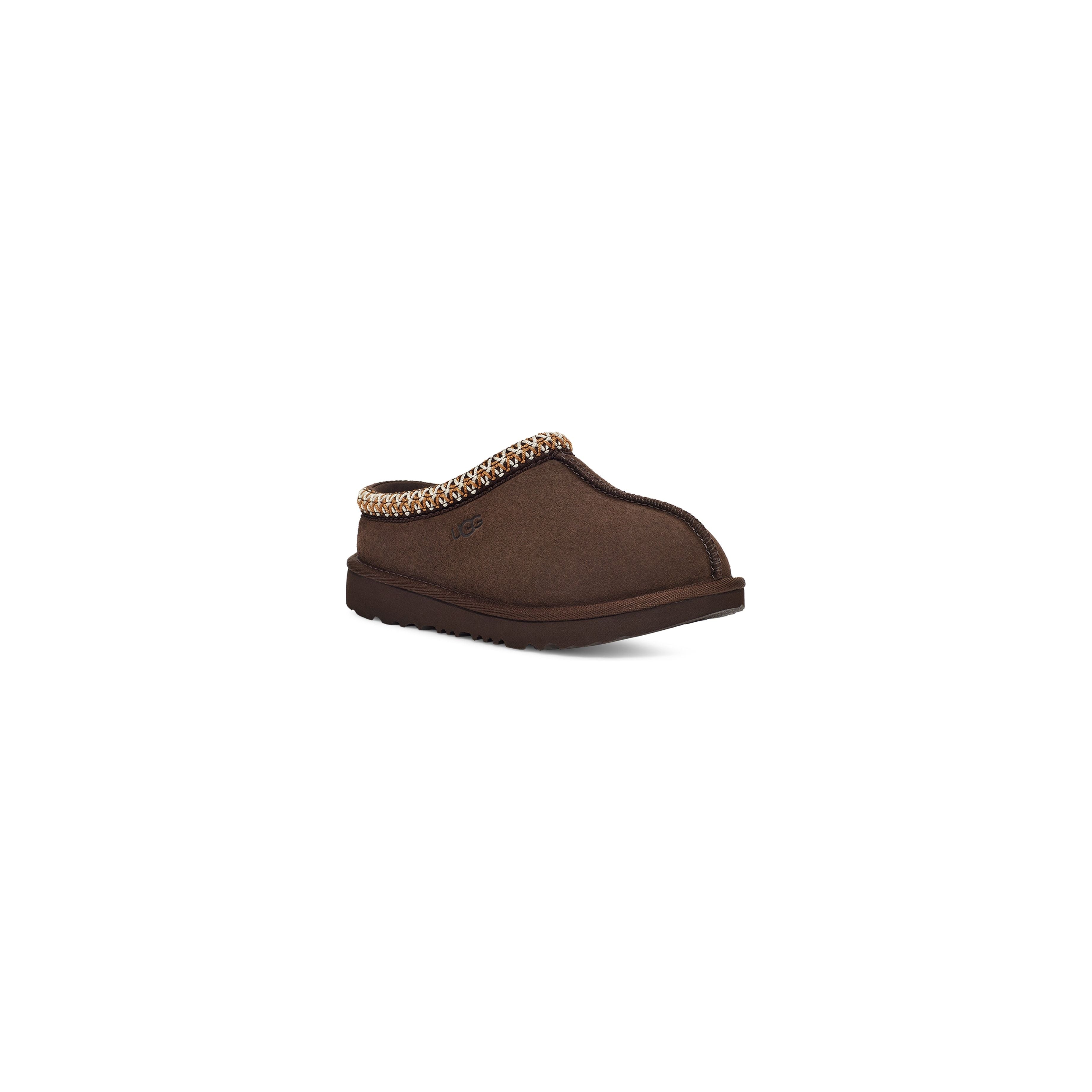 UGG Kid's Tasman II Slipper in Dusted Cocoa - Warm & Cozy House Slippers for Boys & Girls - Perfect for Indoor Comfort & Winter Wear