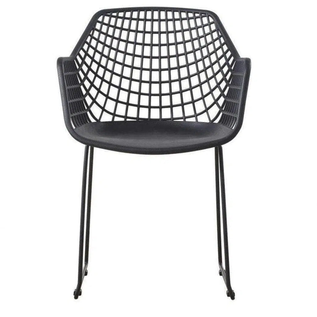 22.5 Inch Modern Black Dining Chair Set - Stylish & Comfortable for Home, Office, and Restaurant Use