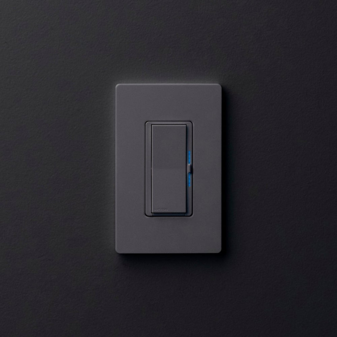 Lutron Diva Smart Dimmer Switch Starter Kit for Caséta Smart Lighting System | WiFi & App Control | DVRF-BDG-1DP | White | Perfect for Home Automation & Smart Lighting Control