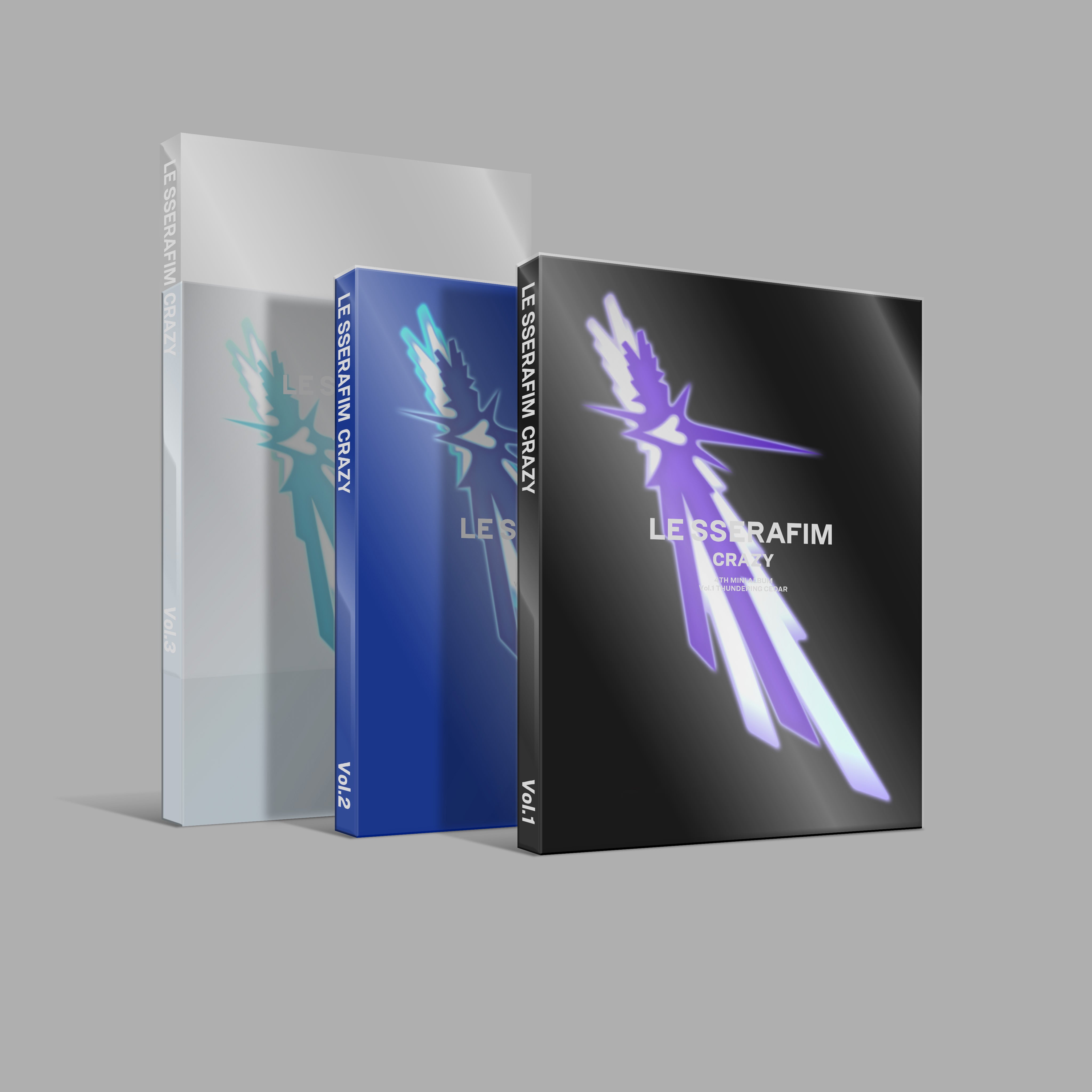 LE SSERAFIM 4th Mini Album 'CRAZY' - K-Pop Music CD + Photobook | Perfect for K-Pop Fans, Collectors & Gift Giving