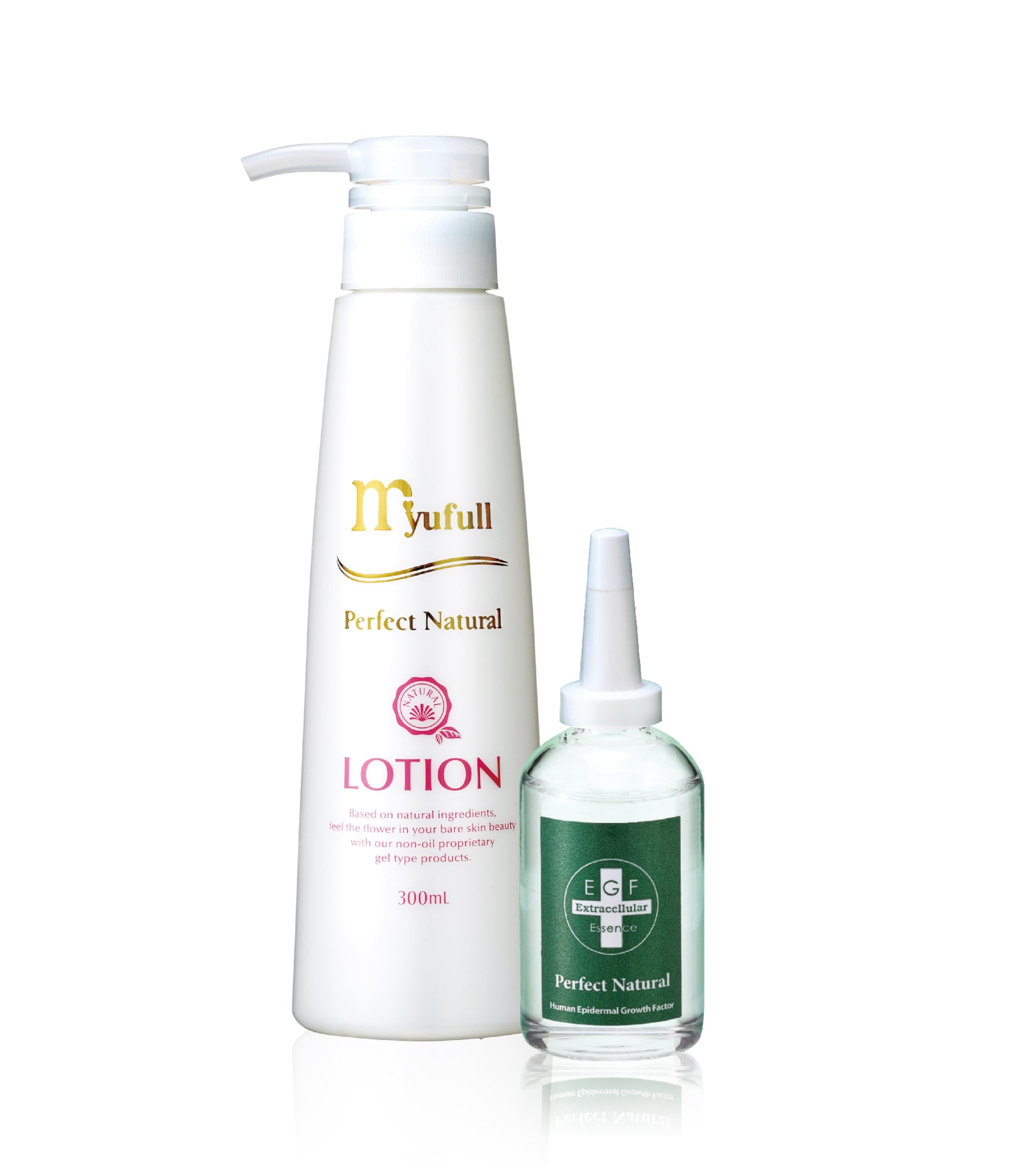 Myufull EGF Skincare Bundle - Natural Facial Lotion, Cleanser & Mask Set | Japanese Anti-Aging Skin Care for Women | Deep Hydration & Moisturizing | Perfect for Daily Routine & Nighttime Skincare