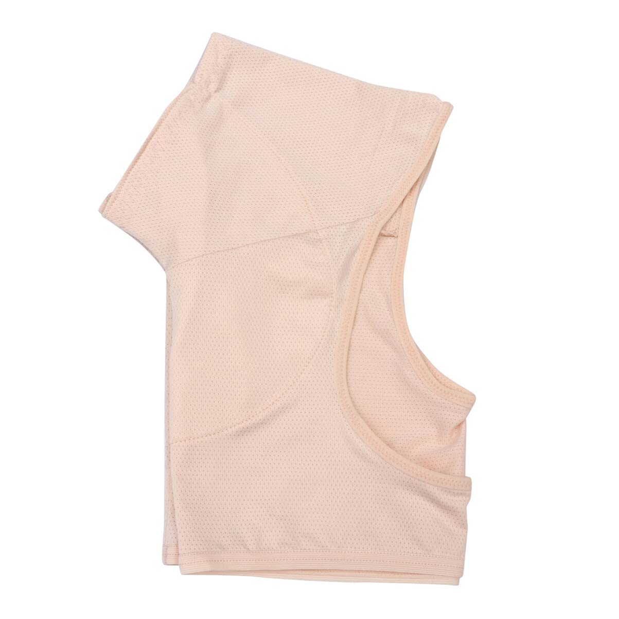 Healifty Women's Workout Tops with Hyperhidrosis Sweat Pads - Washable Underarm Sweat Shield Vest for Women & Girls (1PC, Yellow, Size M) - Perfect for Gym, Yoga & Activewear