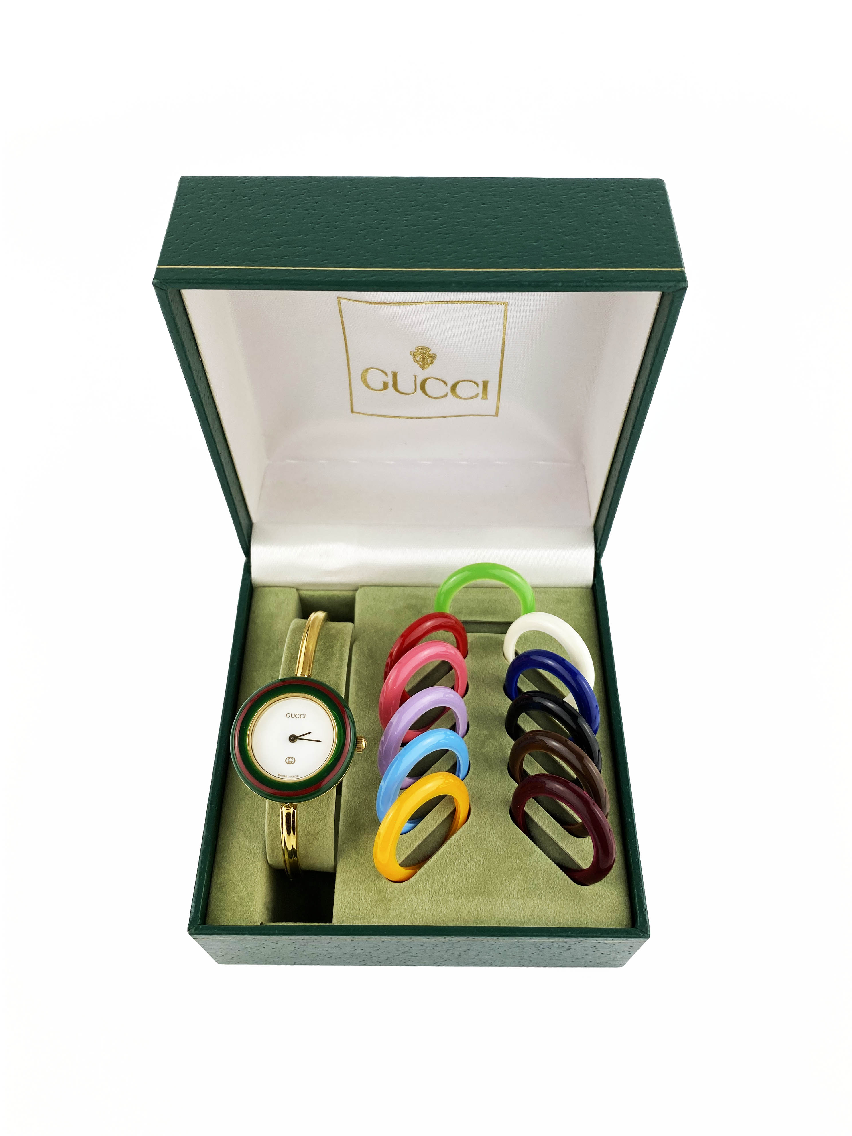 Vintage Gucci Ladies' Dress Watch - Elegant Gold-Tone Stainless Steel Watch for Women | Perfect for Formal Events, Office Wear & Special Occasions