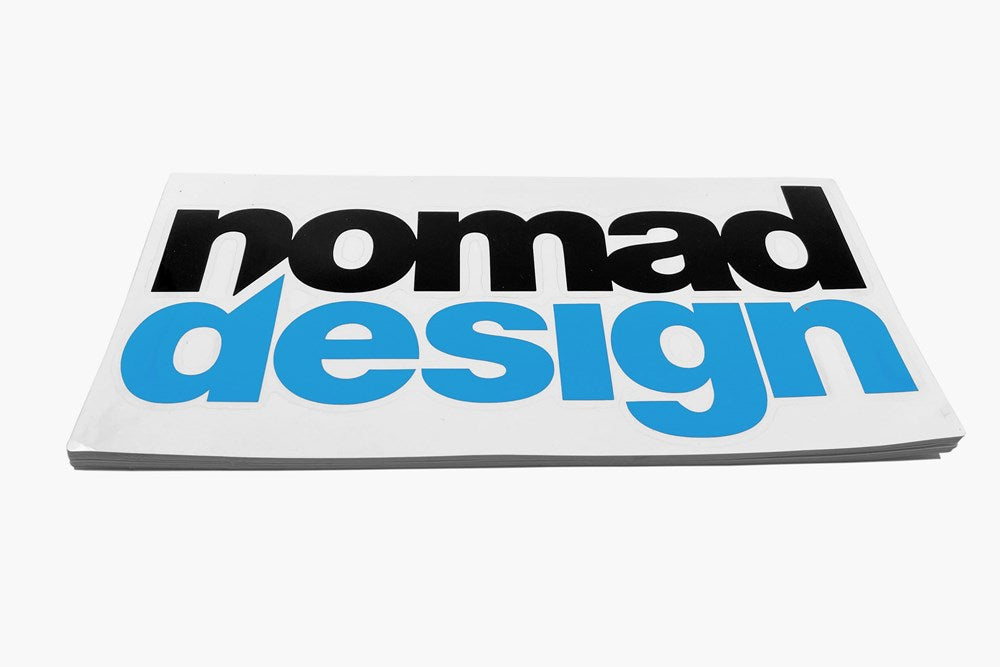 Nomad Design Sticker - Premium Vinyl Decals for Laptops, Phones & Water Bottles | Durable, Waterproof & Customizable - Perfect for Personalizing Tech Gadgets & Travel Accessories