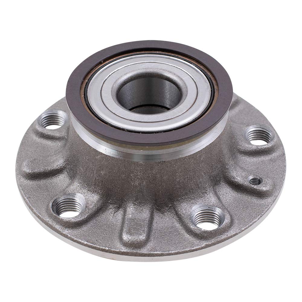 Brock Replacement Rear Hub with Wheel Bearing Assembly Compatible with 2006-2019 Audi A3 FWD - Perfect for Smooth Ride & DIY Car Repairs