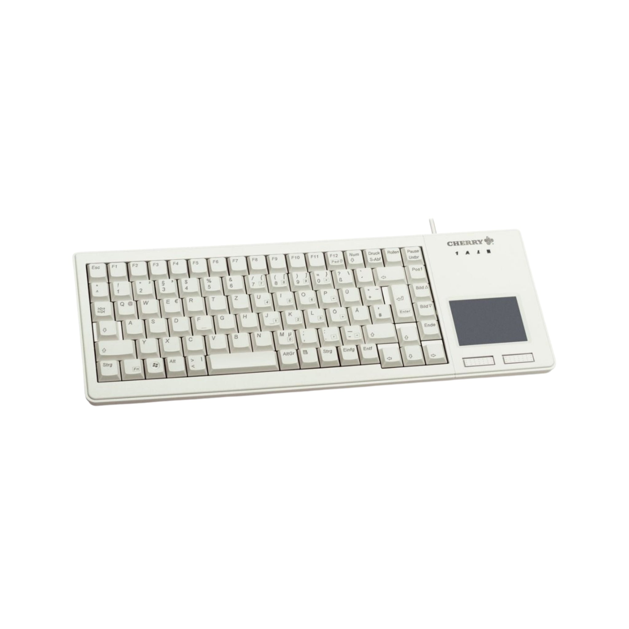 Cherry G84-5500 XS Compact Mechanical Keyboard with Touchpad - Perfect for Office, Gaming & Programming Workspaces