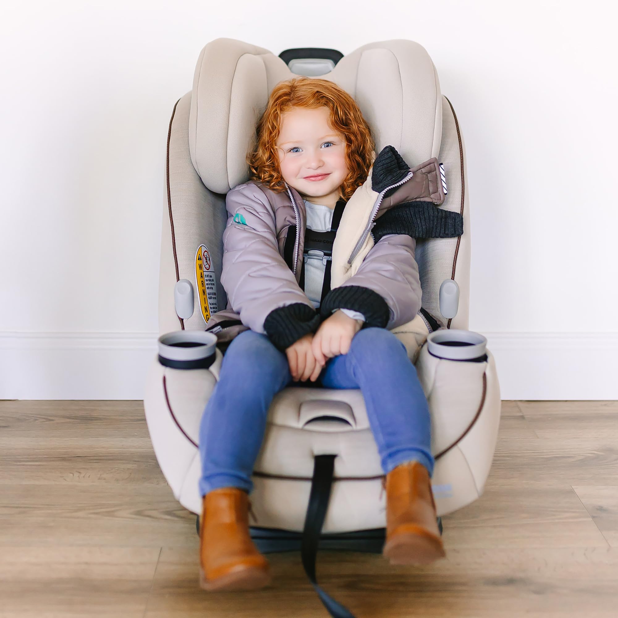 Buckle Me Baby Winter Coat - Safe & Warm Car Seat Jacket for Boys & Girls (6M-6Y) | Shark Tank Featured | Perfect for Winter Travel & Outdoor Adventures